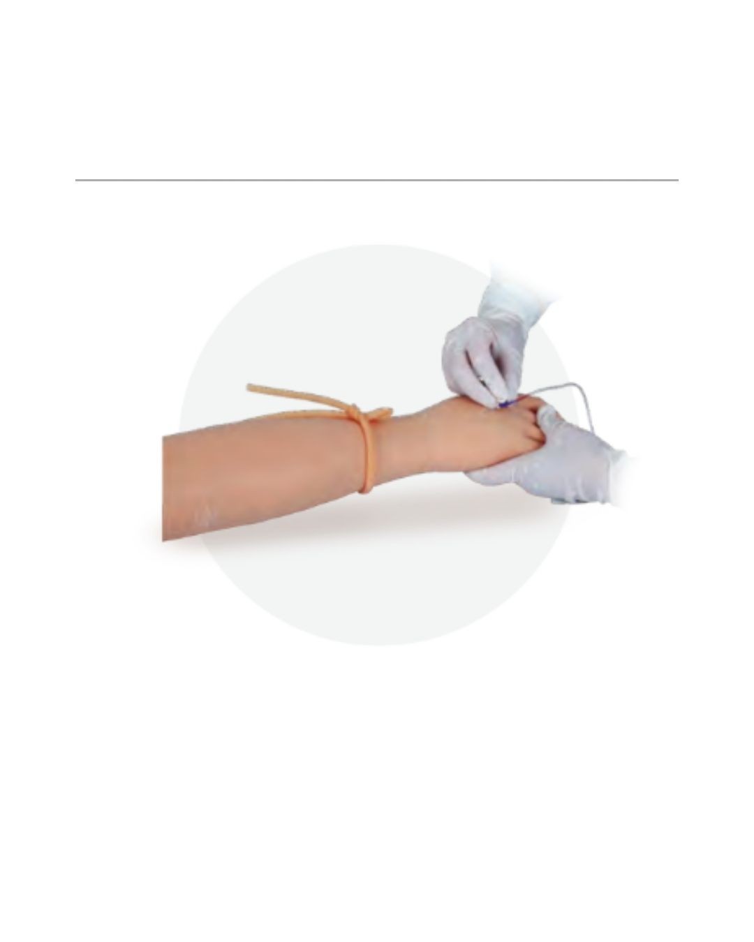 Elder Intravenous Injection Arm