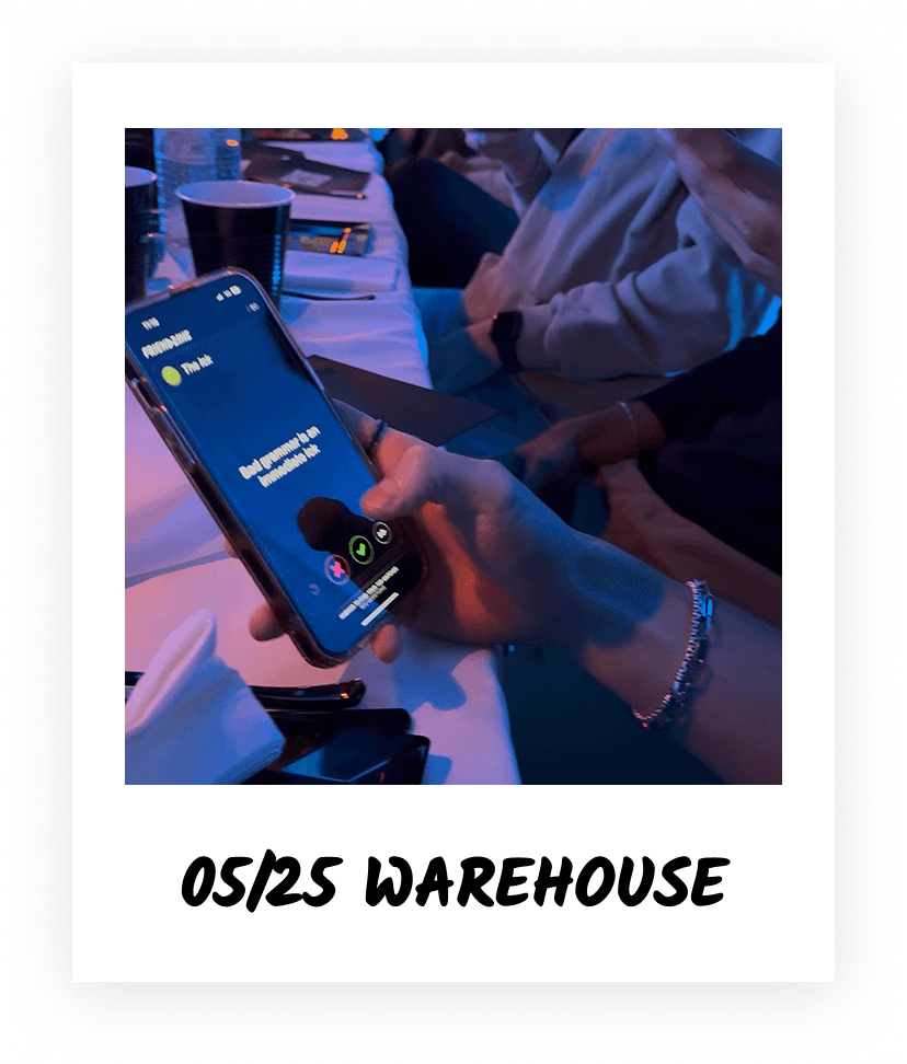 Event photo of people answering questions.