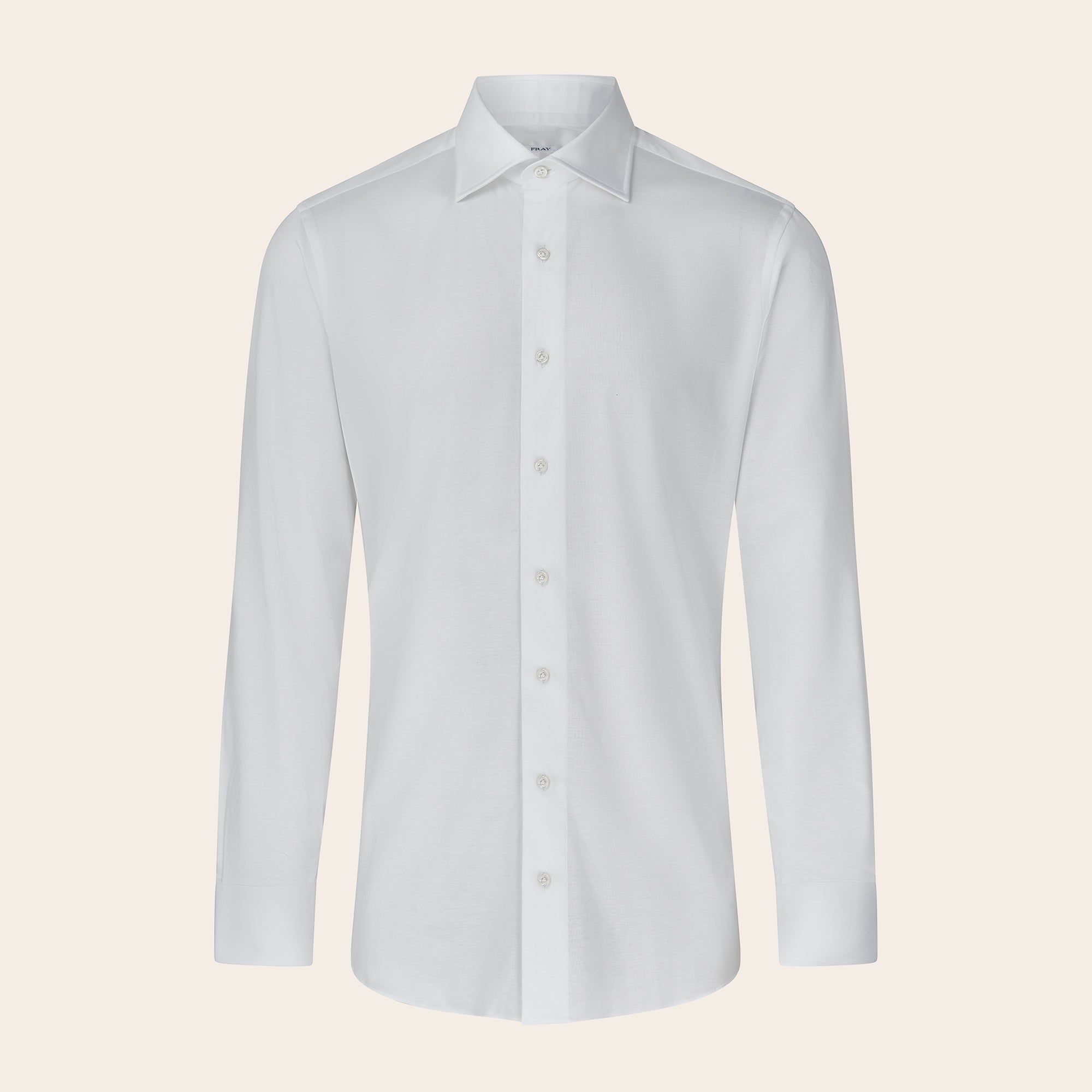 Fray Gabriel Cotton Satin Shirt - Mandelli UK