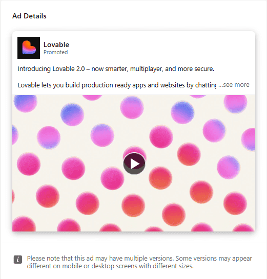 Marketing Spotlight: Lovable Marketing Strategy Paid Advertising Strategy
