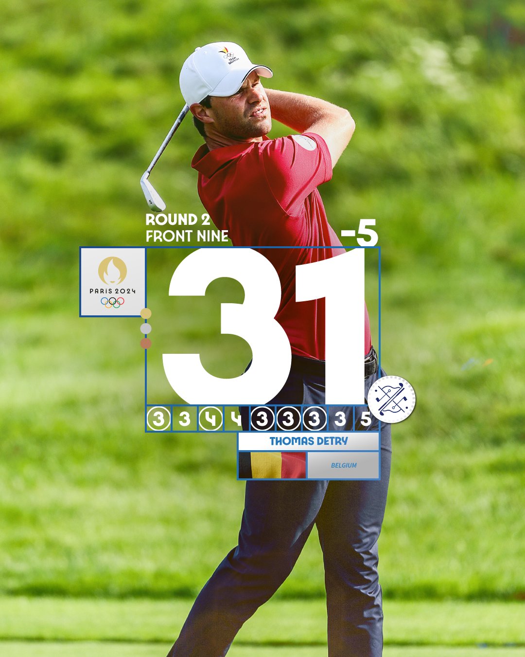 Olympic Golf via Twitter