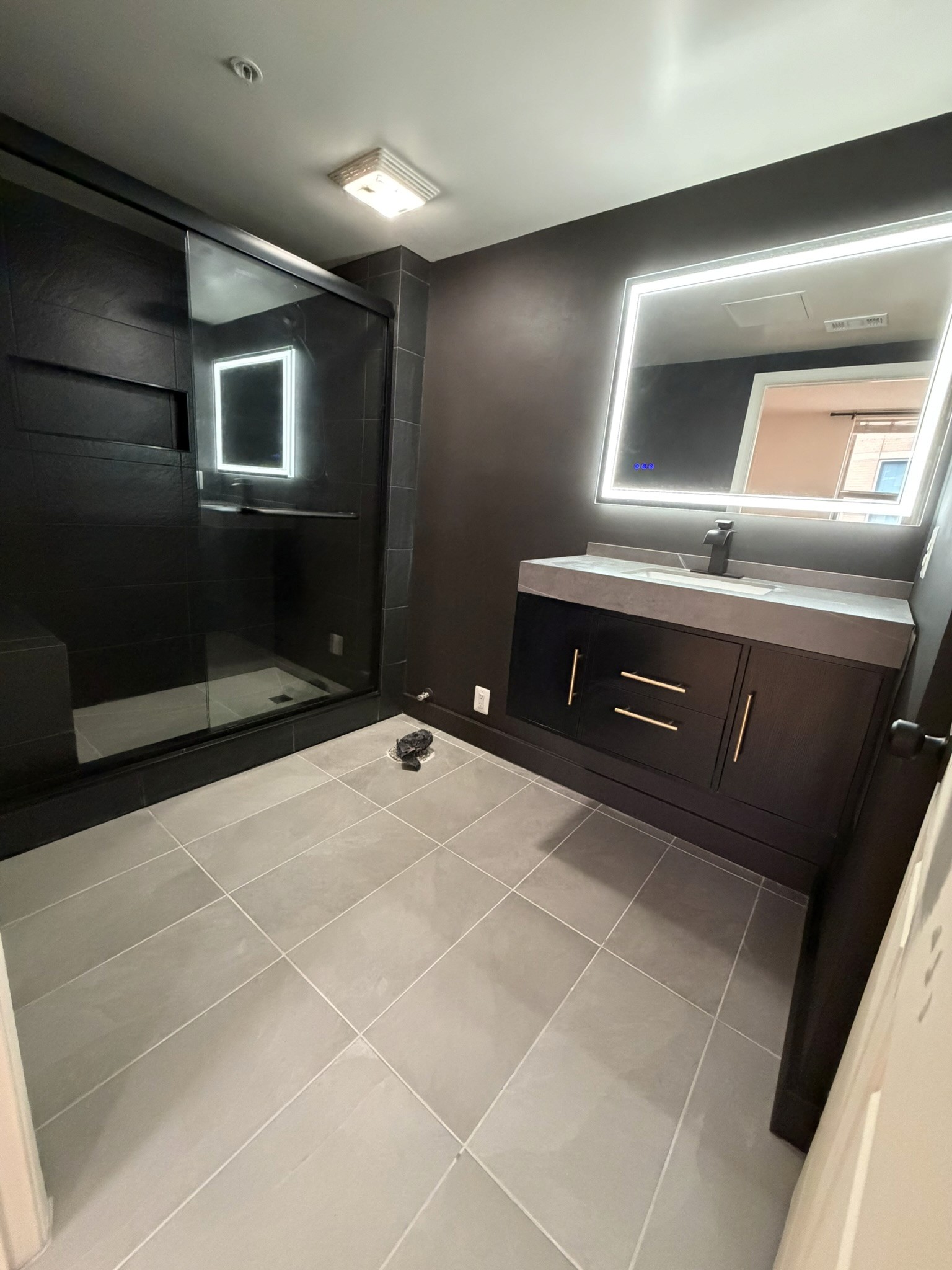 After bathroom renovation photo