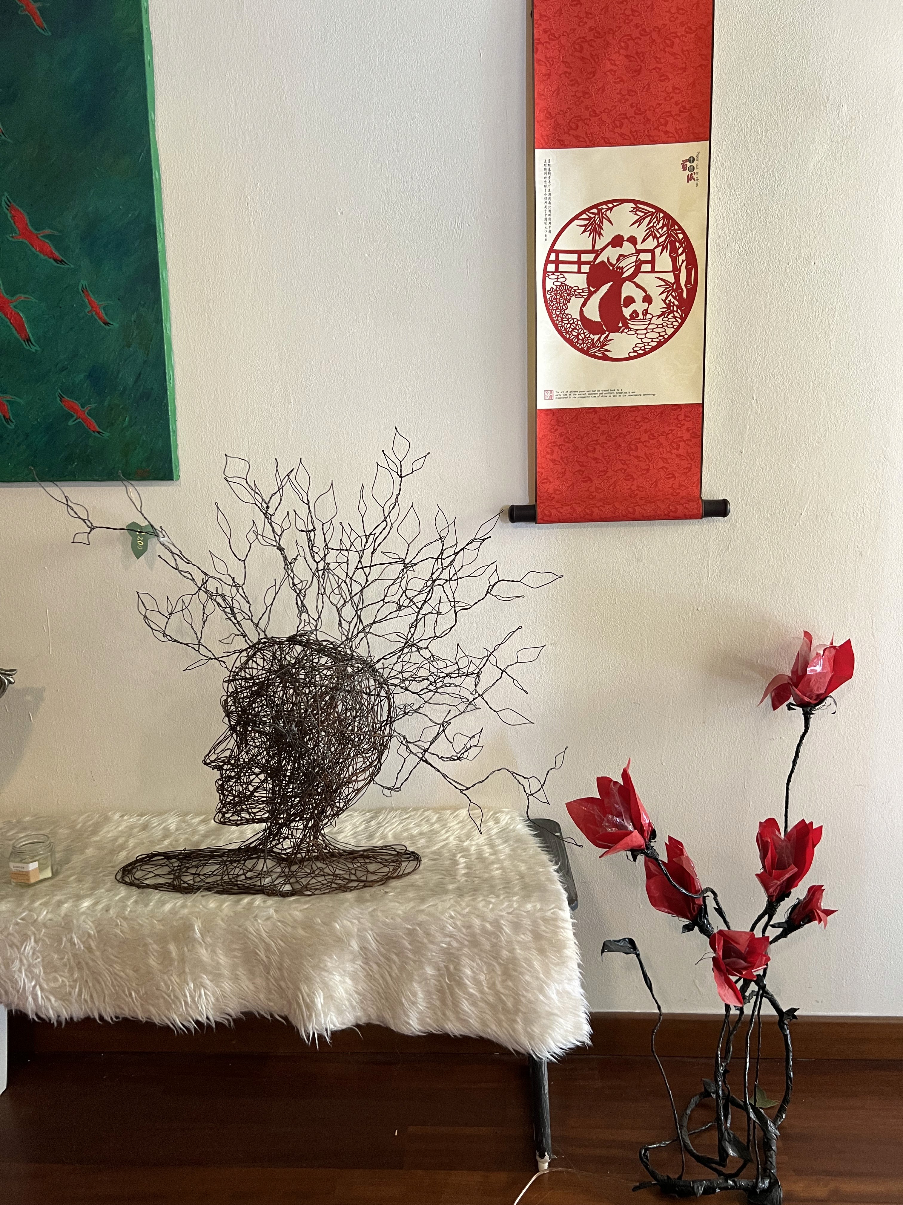 Снимка на част от интериора на алтариум