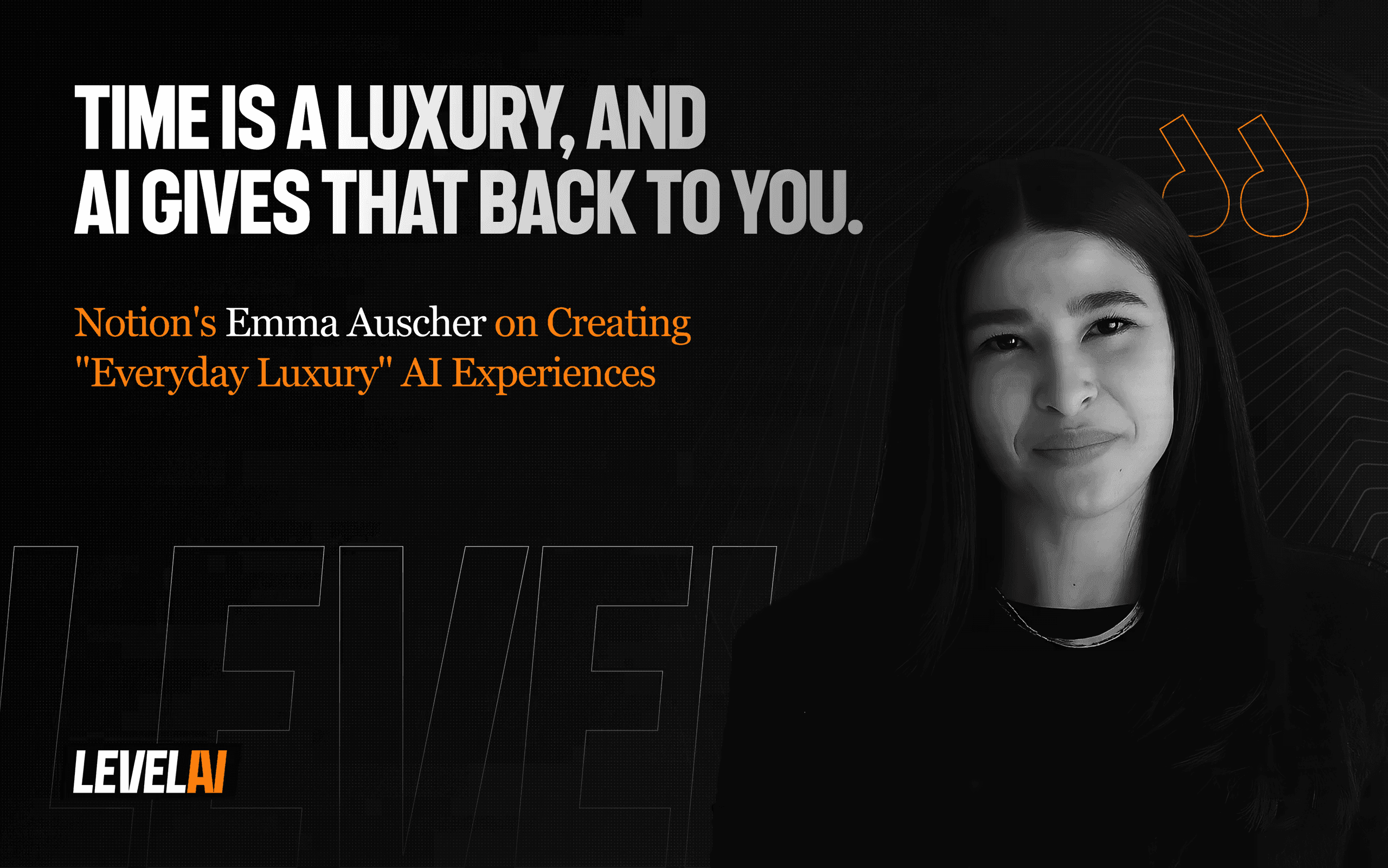 Notion's Emma Auscher on creating "everyday luxury" AI experiences