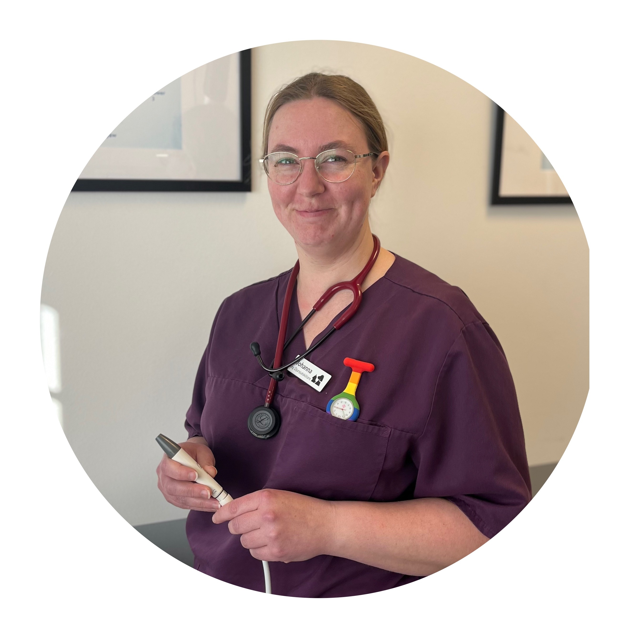 Veterinär Malin Kihl Sandberg