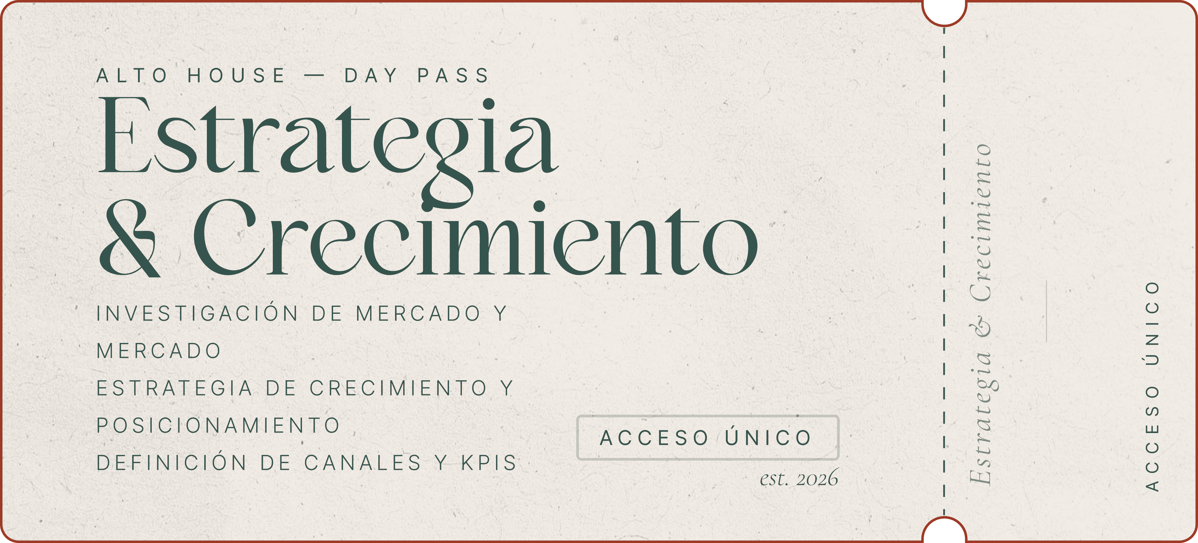 Estrategia y crecimiento de Day Pass