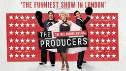 The Producers: Muzikál Mela Brookse v londýnském divadle Garrick – „nejzábavnější show v Londýně“.