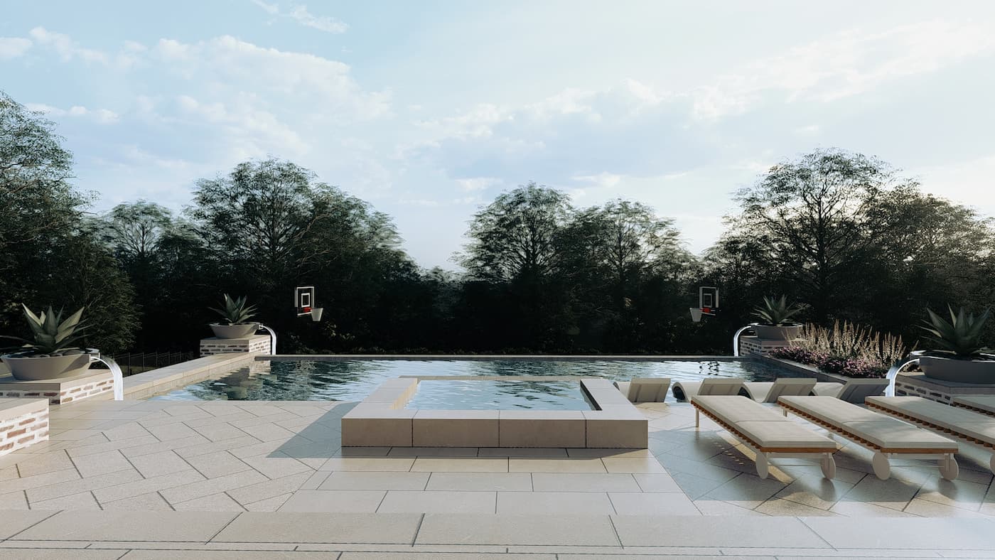 Luxury Pool Design - Proffesional Landscape Desgign Services in North Richland Hills, TX