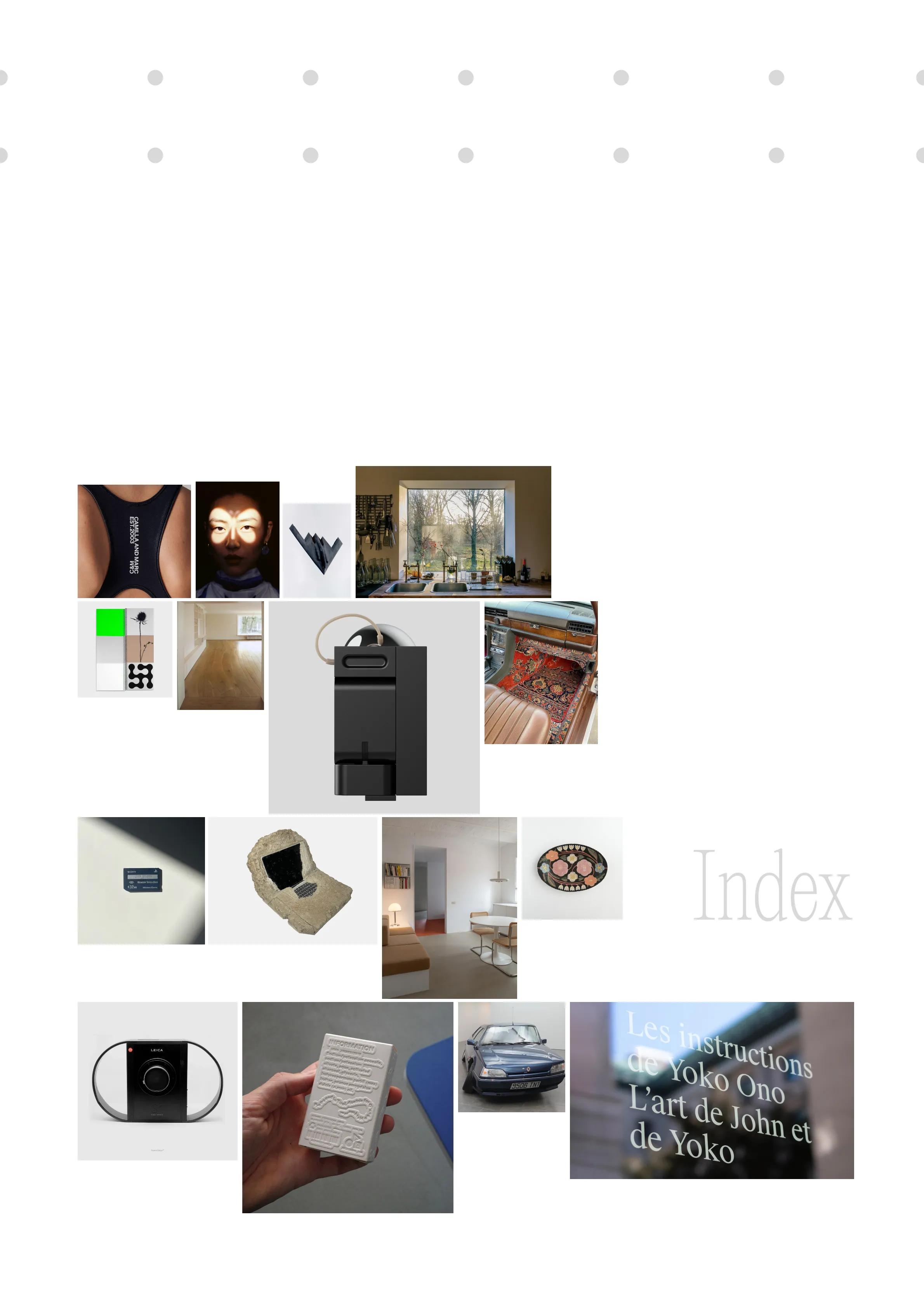 Index, Moodboard