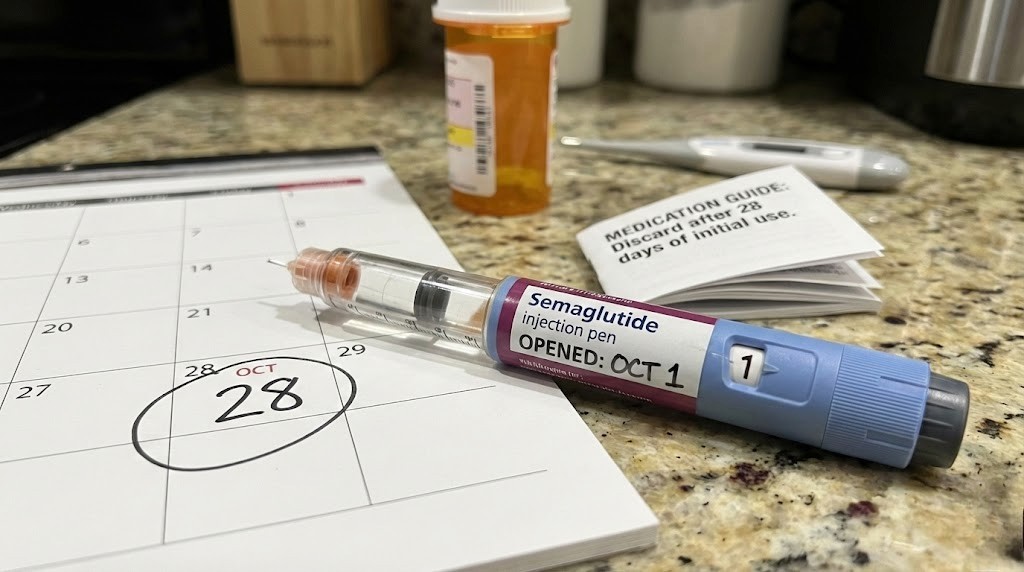 Does semaglutide expire after 28 days