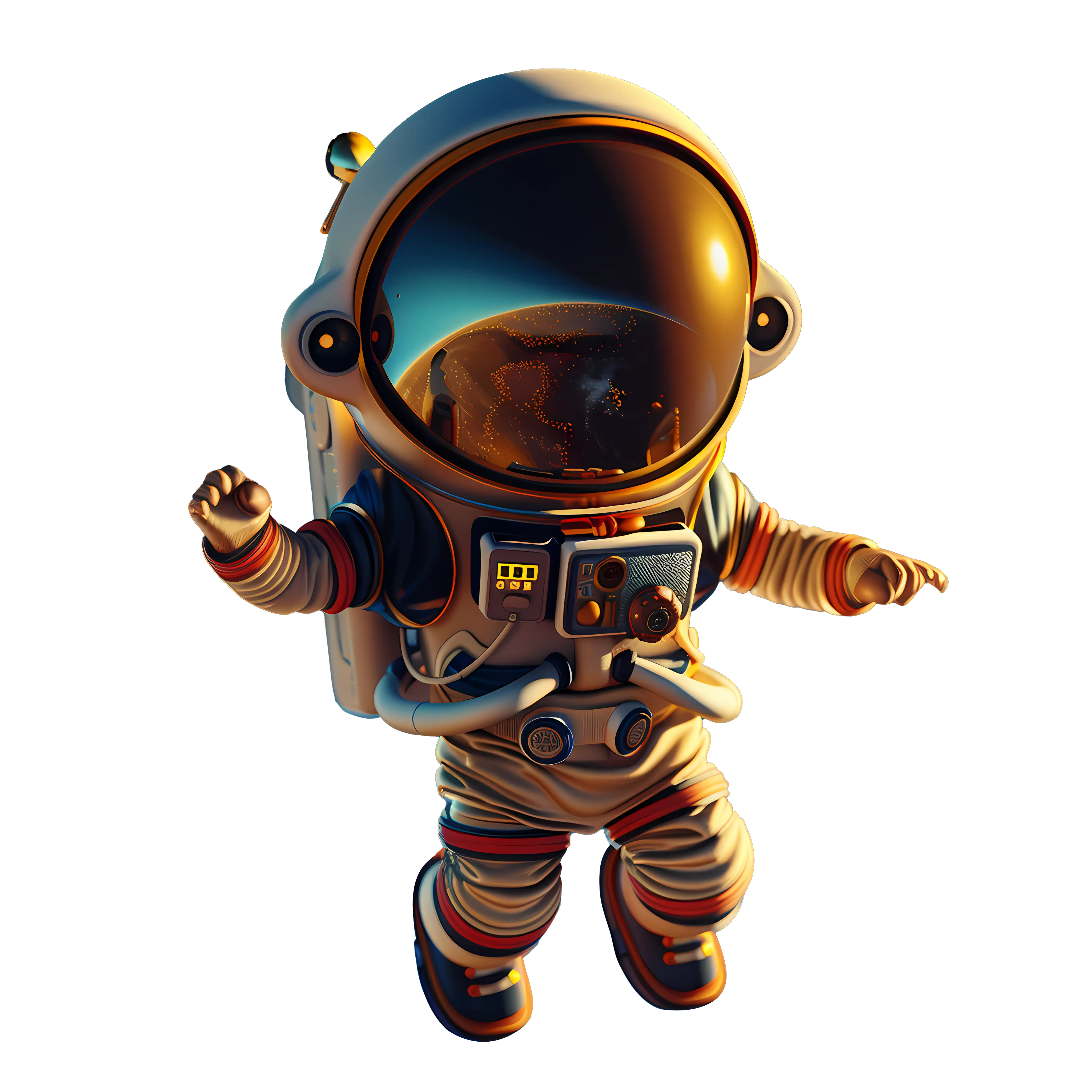 Cartoon Astronaut