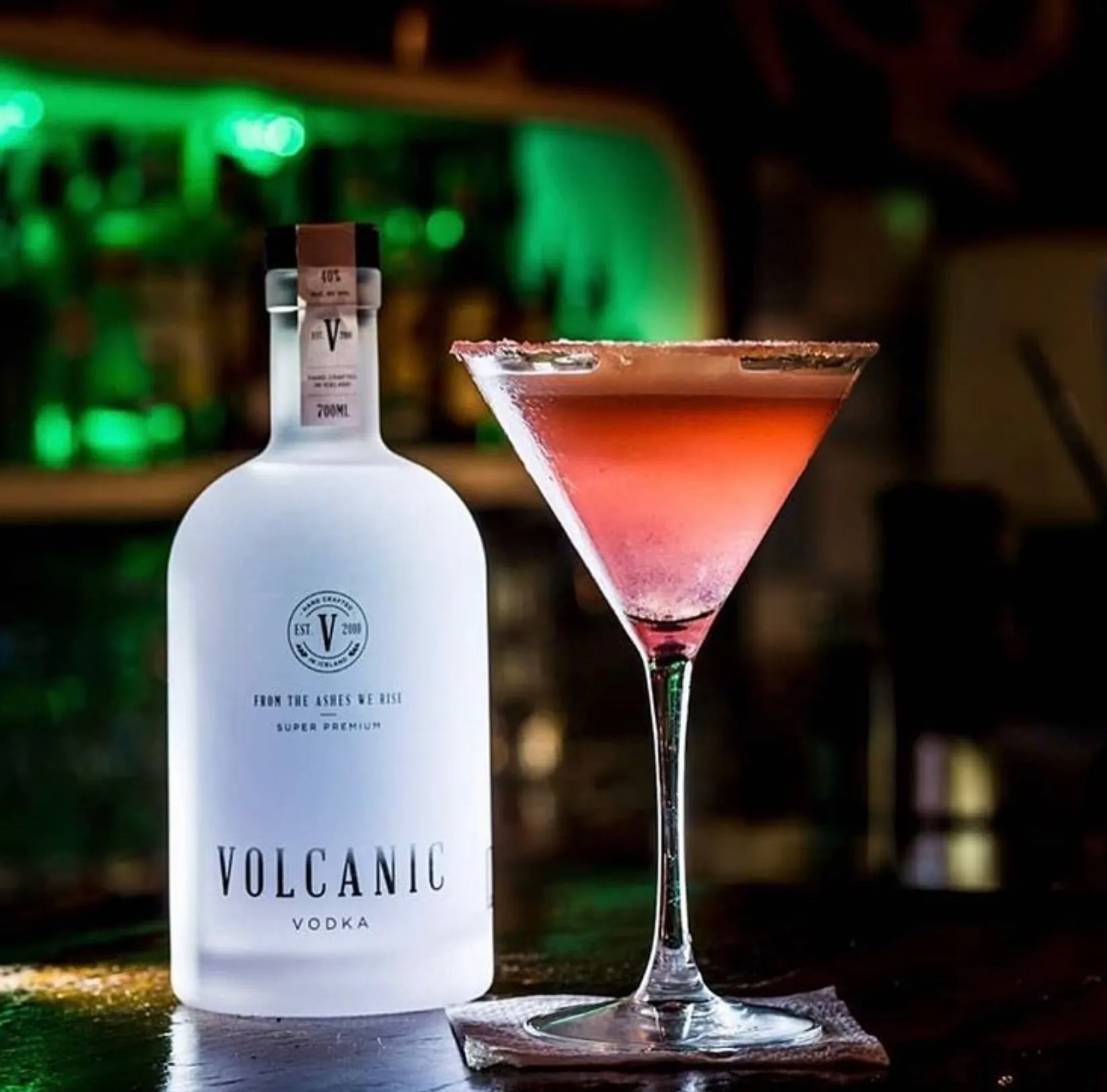 Volcanic Vodka Instagram Image