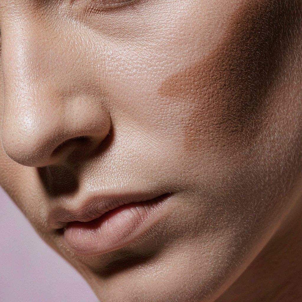 Pressed Powder Contour — on skin