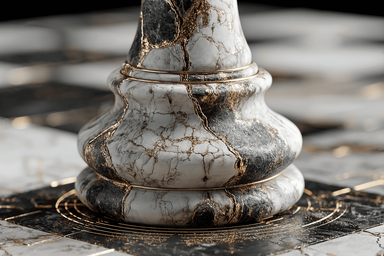 king chess game piece