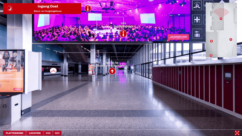 Icon 360 graden tour — interactieve 360° tour die gebruikers zelf producten laat verkennen