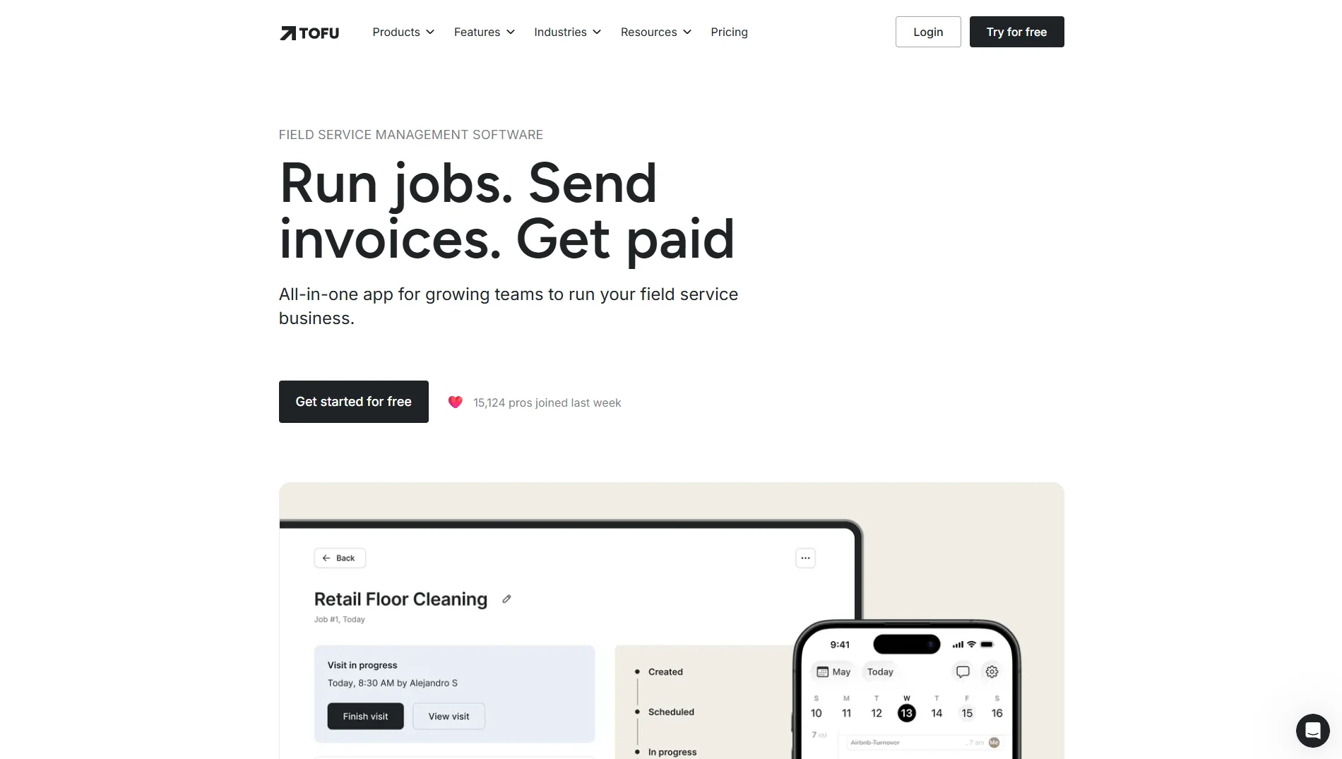 Tofu homepage