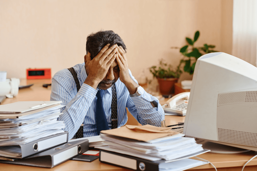 Facilities manager overwhelmed by excessive paperwork and manual work order management