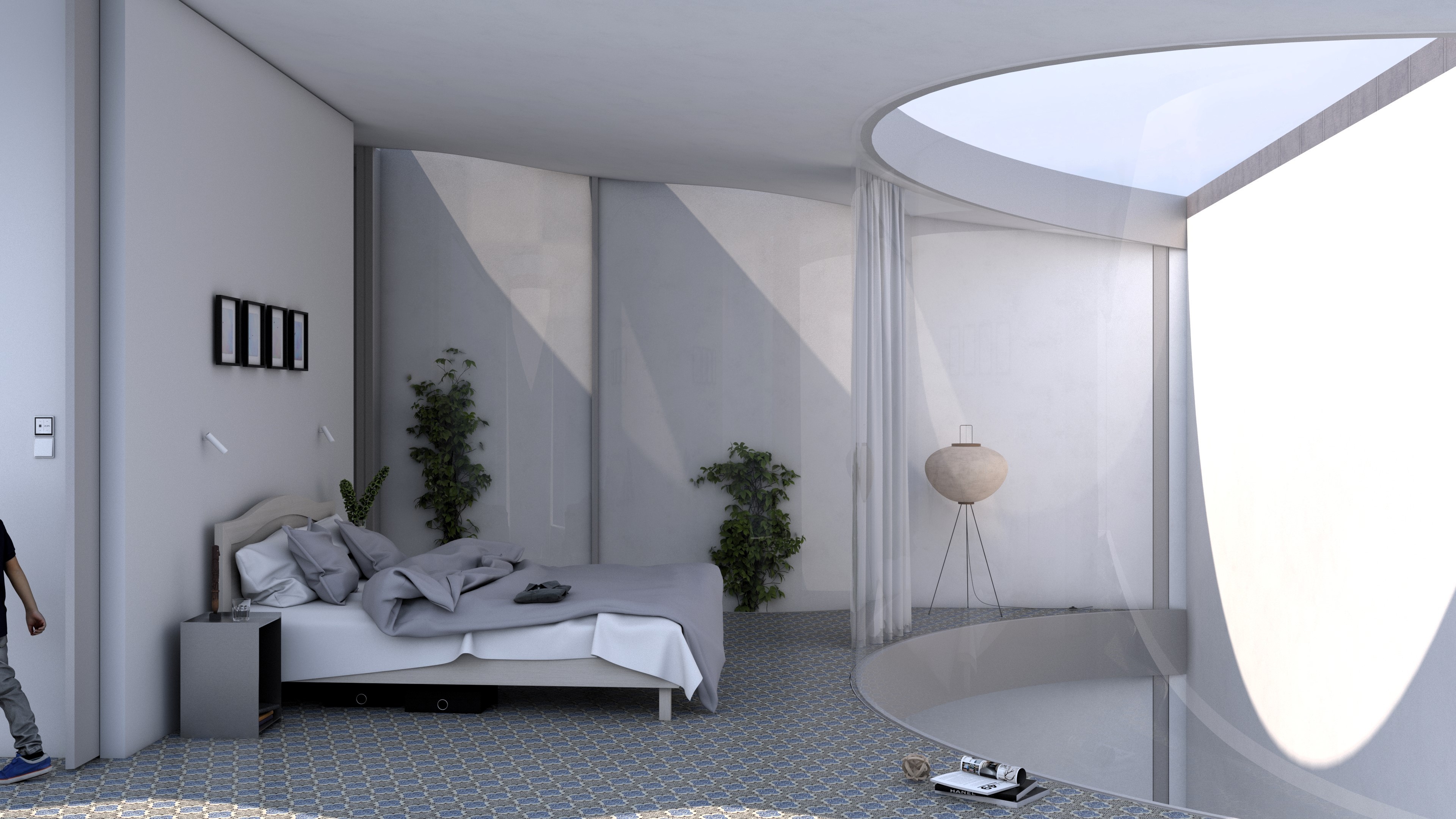 House in Lisbon bedroom