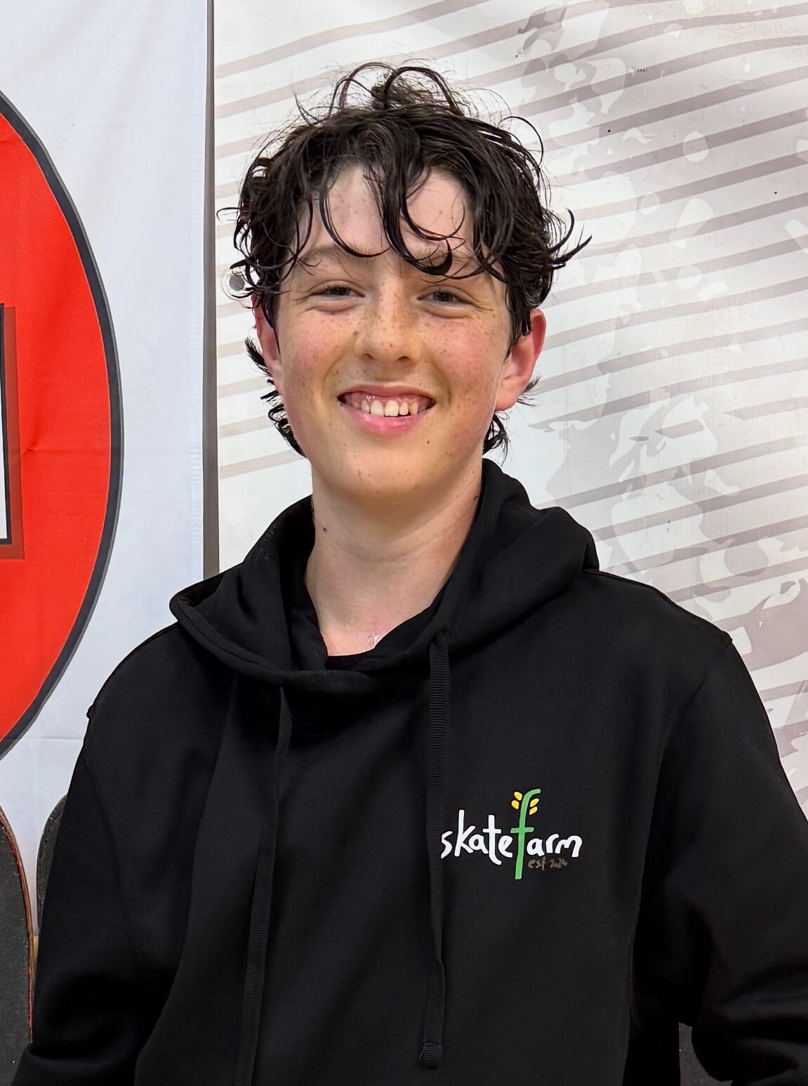 Daniel – team rider at The Skate Farm indoor skatepark in Haywards Heath