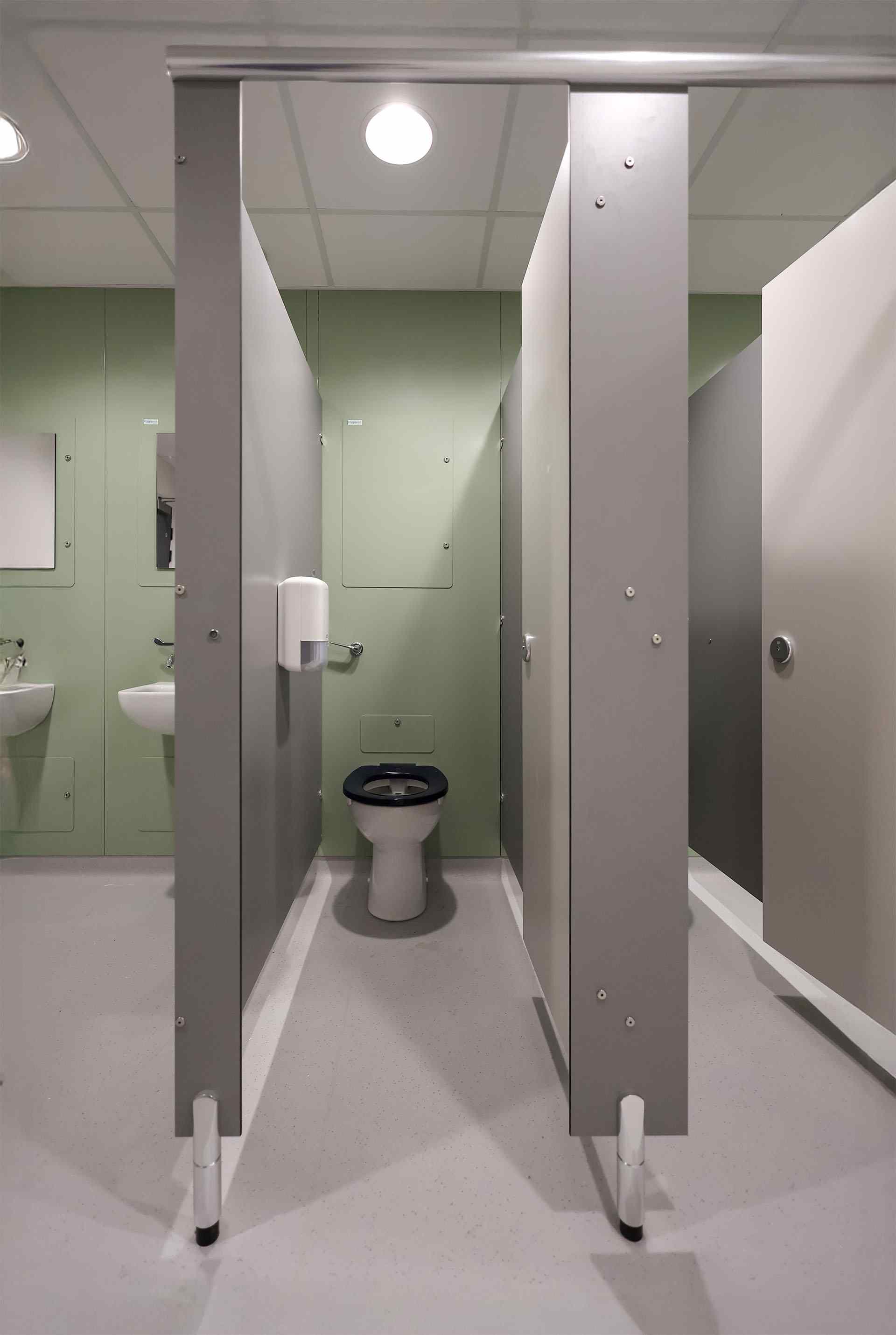 The Trovex Hygipod IPS WC configuration installed at the Urgent Care Centre