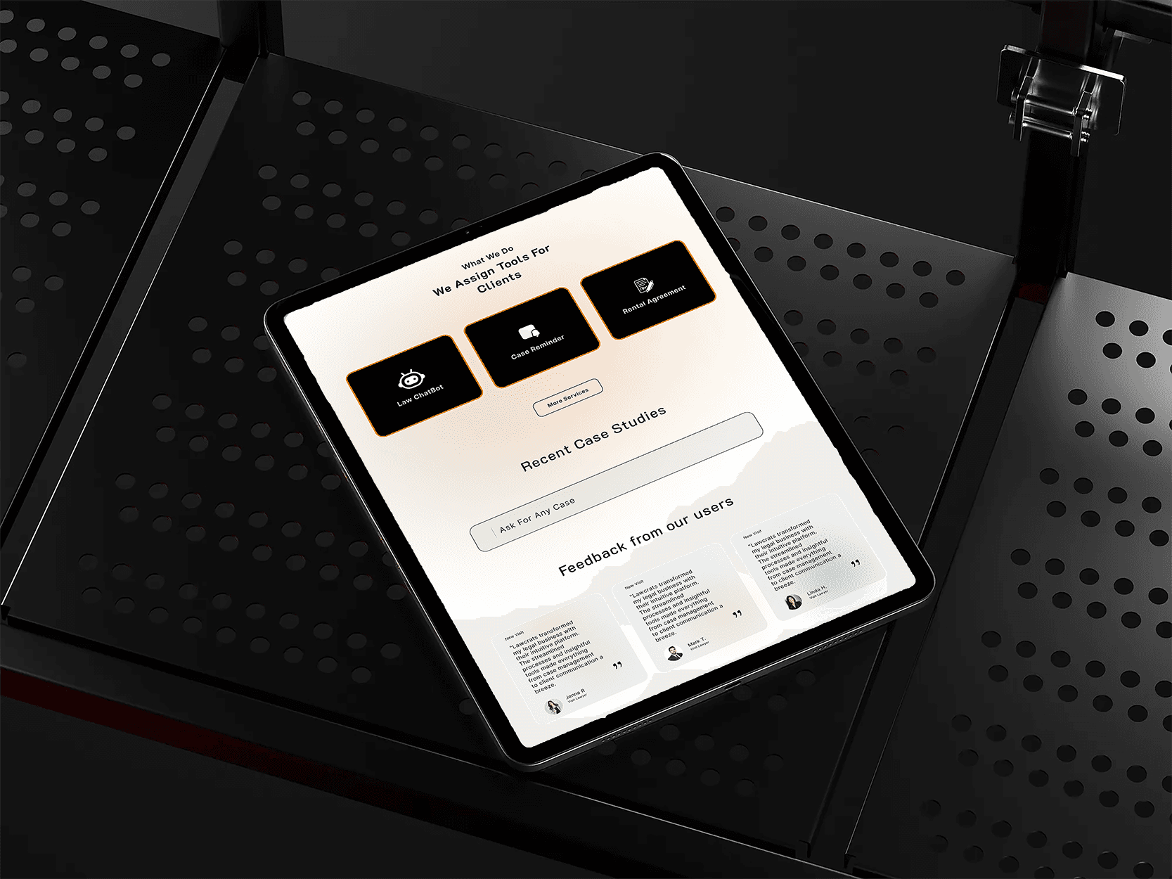 Second View - Tablet Screens