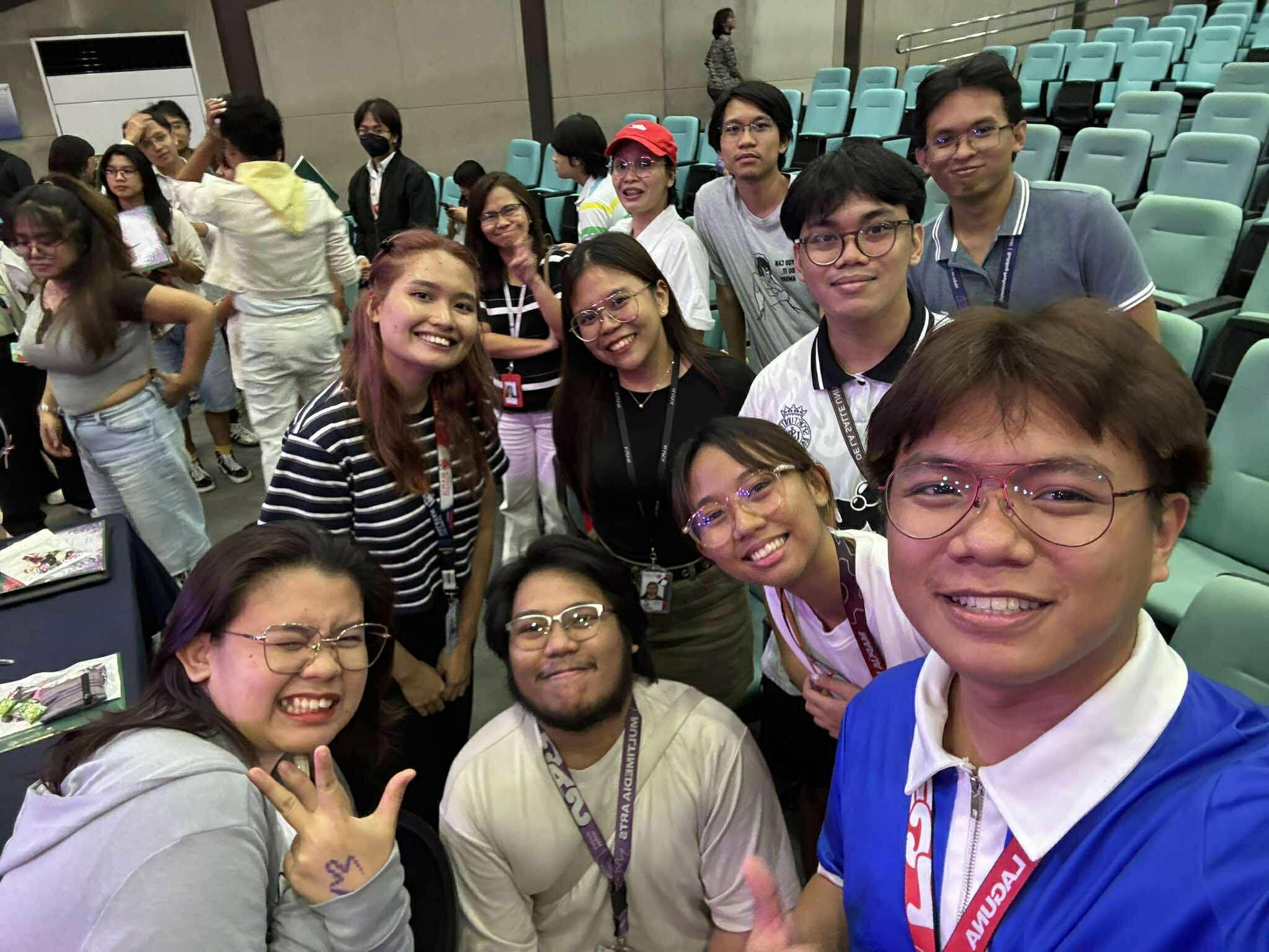 Athlete winning a race