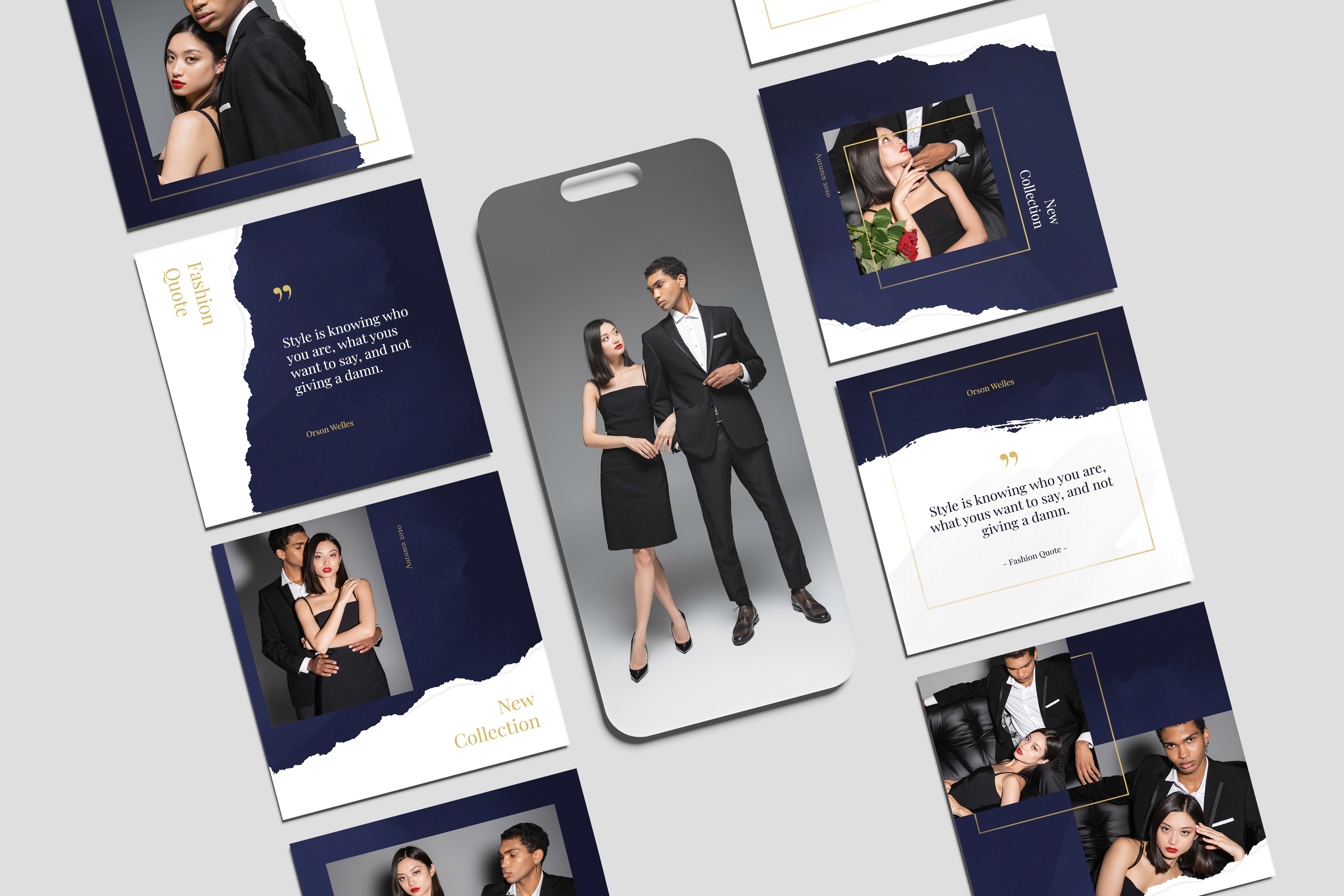 Fashion Social Media Posts Design