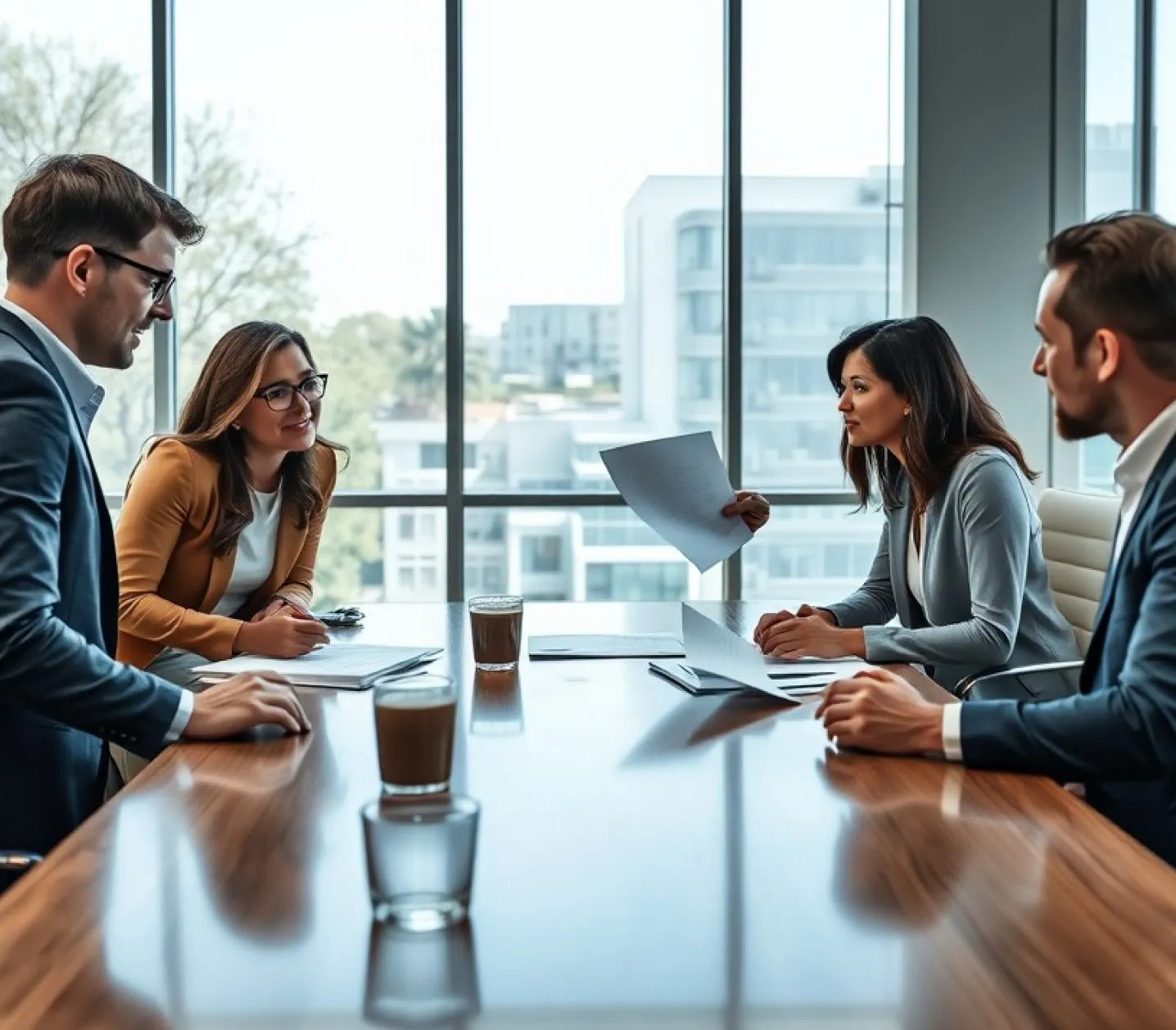 GoNuts team in a meeting