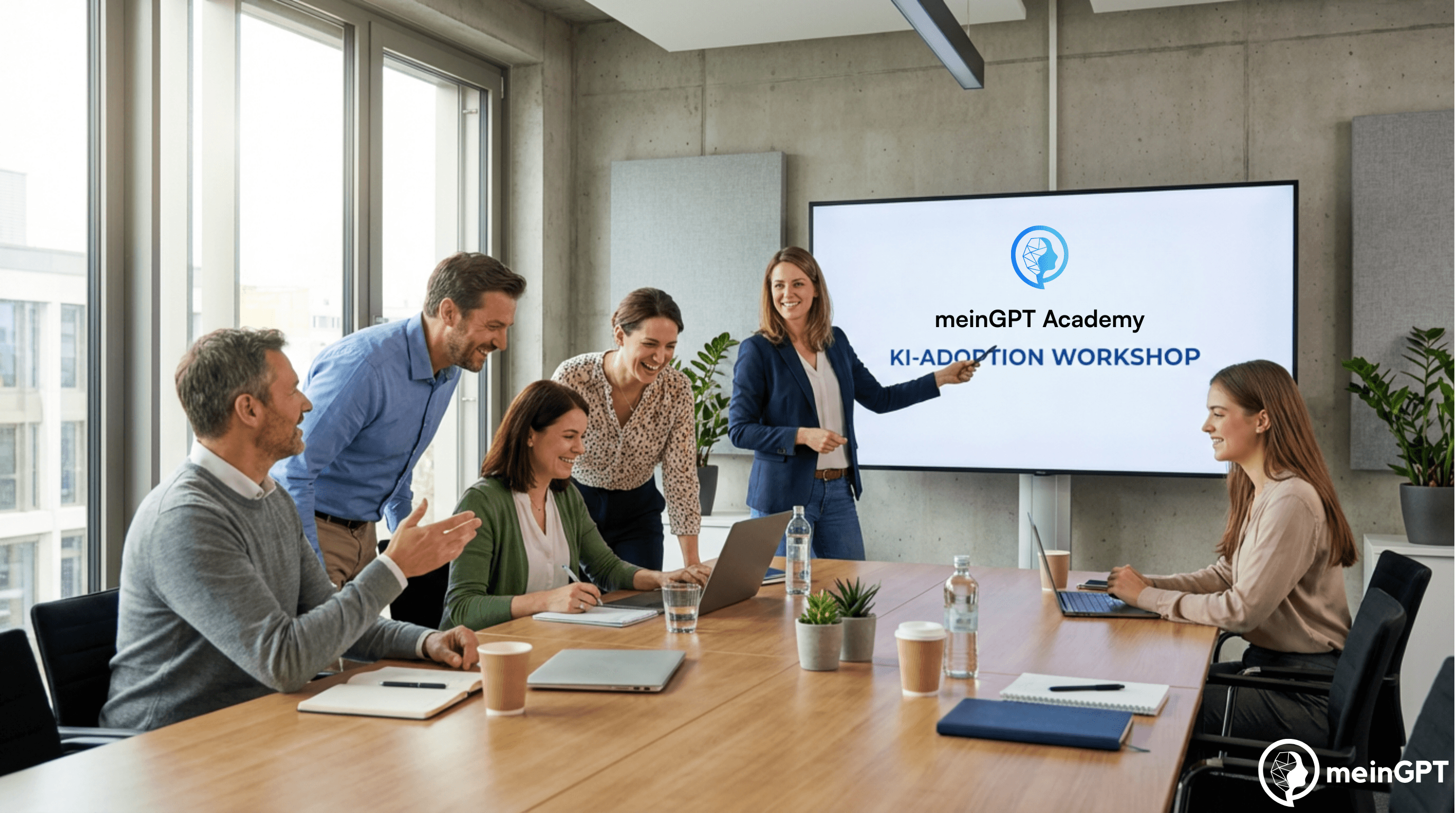 Mitarbeiter-Training für KI-Software im Mittelstand