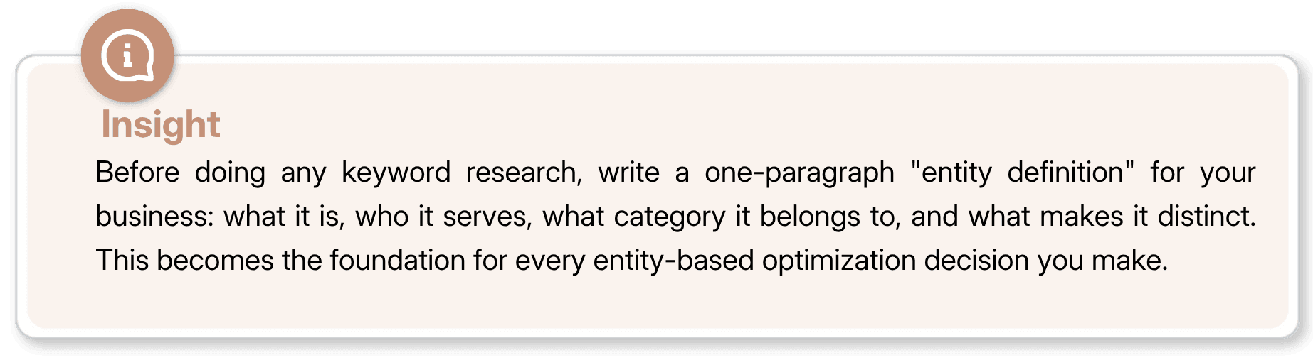 Pro tip for keyword research