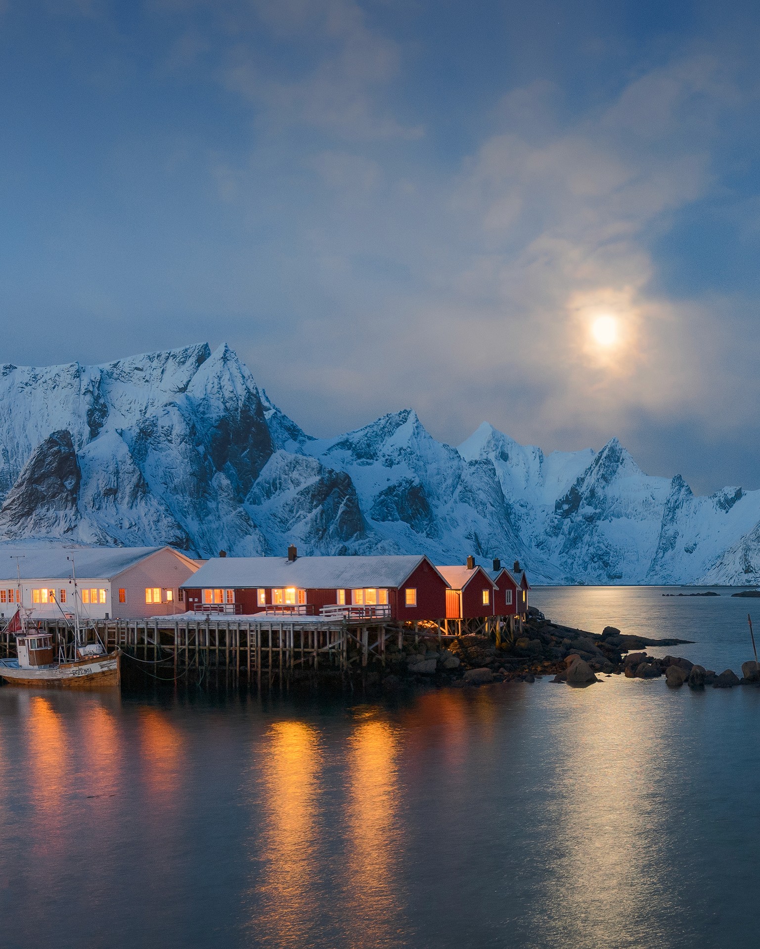 Hamnoy en Noruega