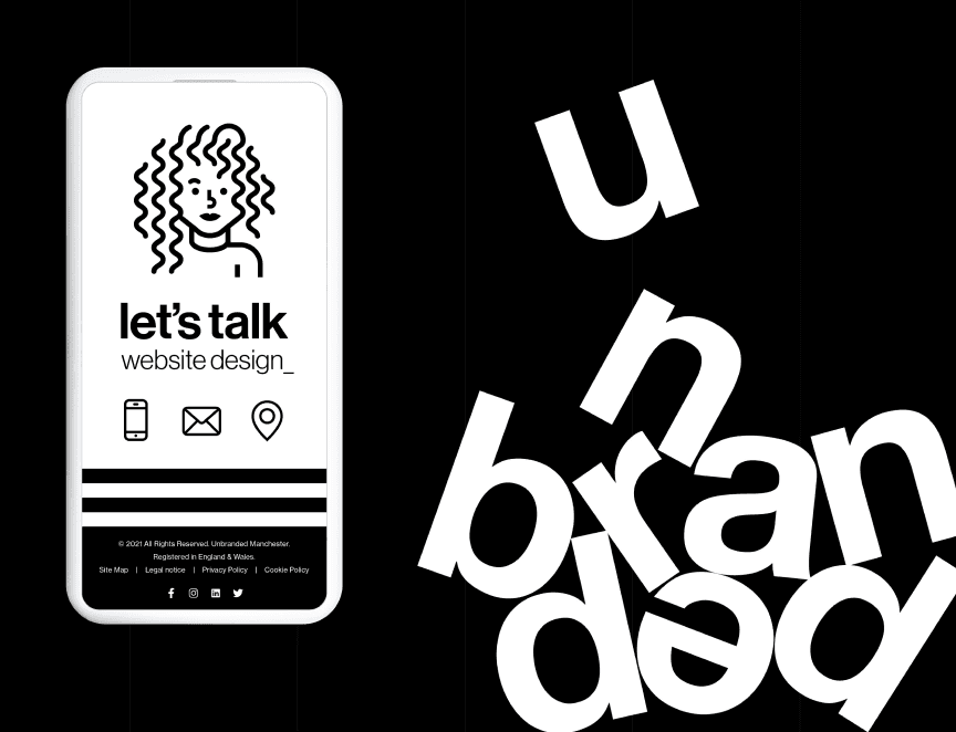 Unbranded website