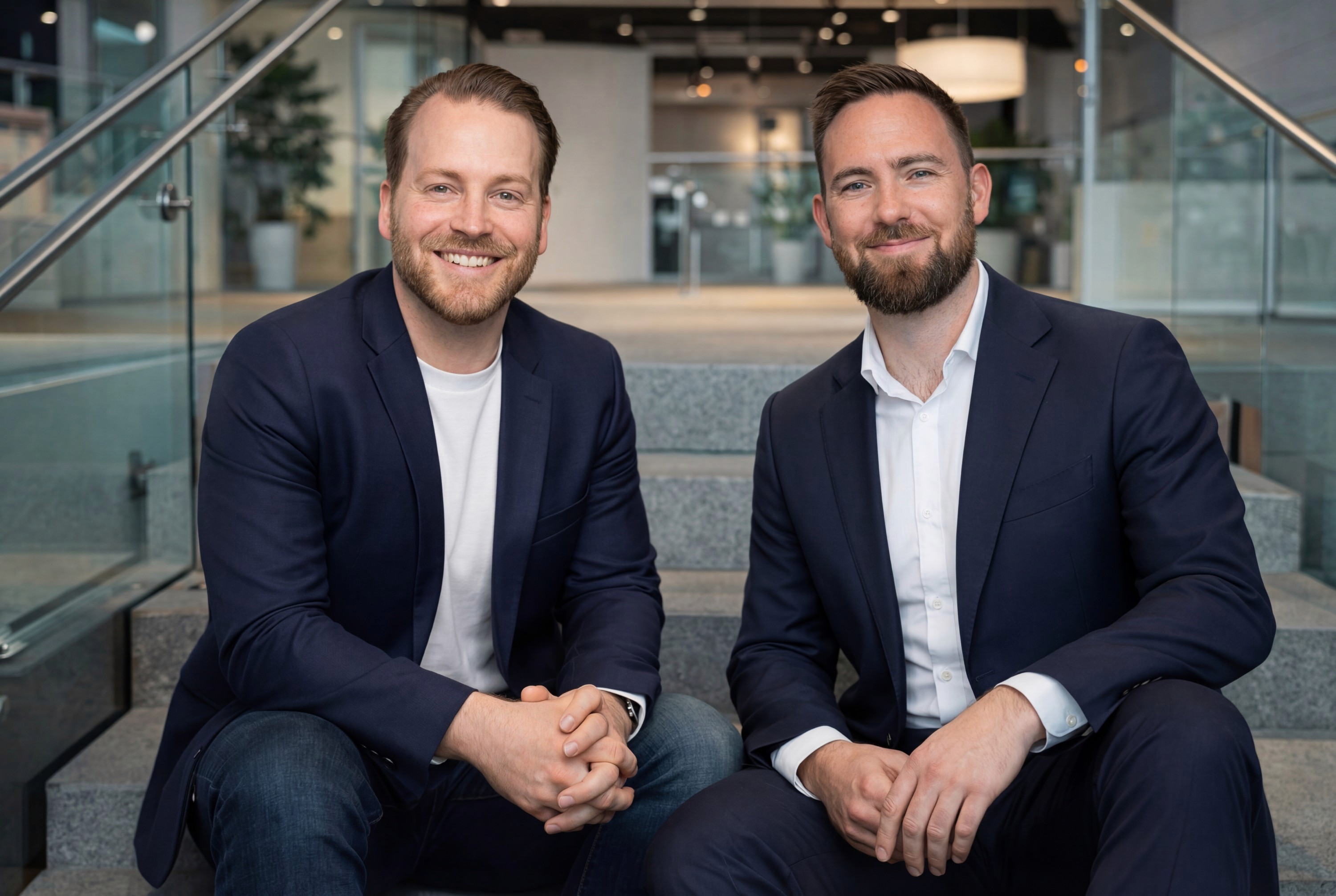 Pascal Beck und Marco von Euw, Gründer Navigant