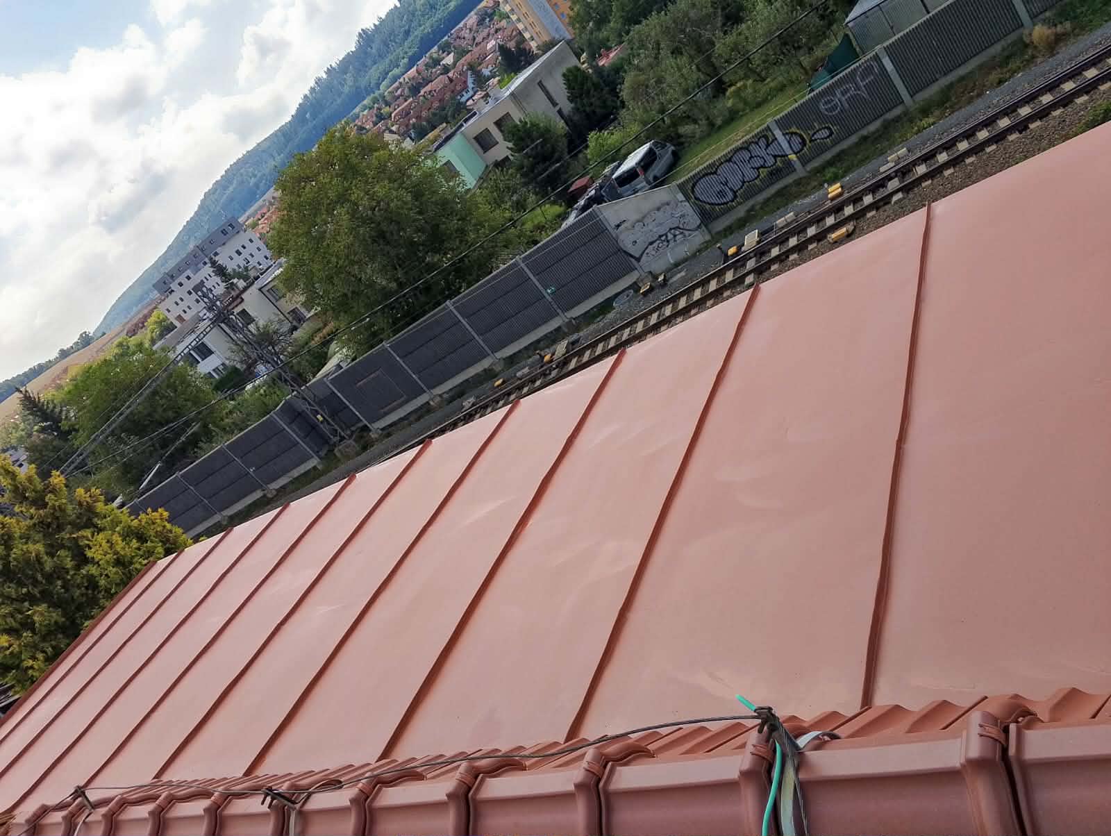 Střecha po renovaci