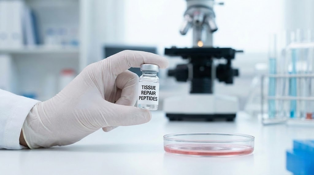 Tissue repair peptides