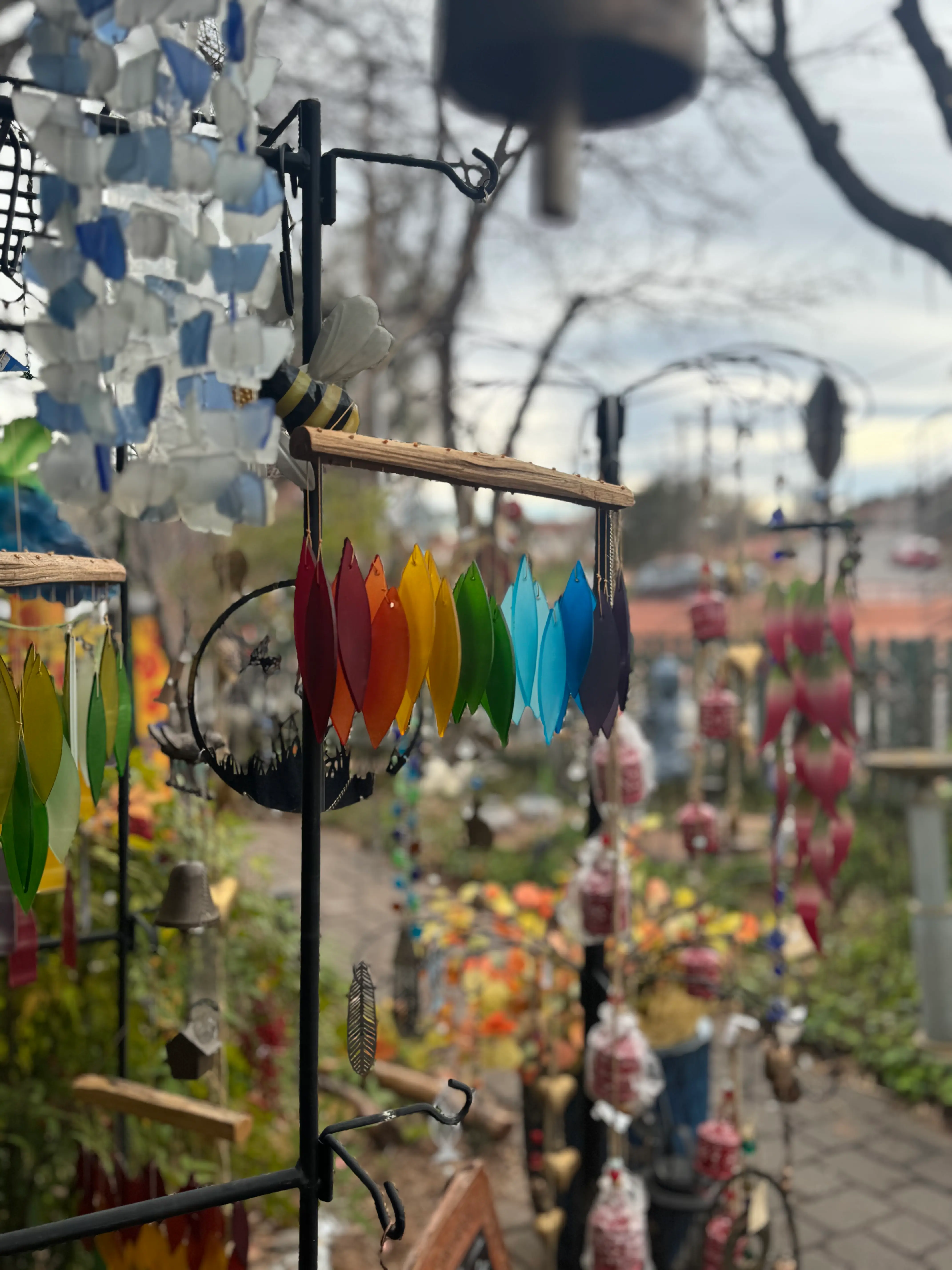 Rainbow Garden Chimes at Mi Amore Sedona
