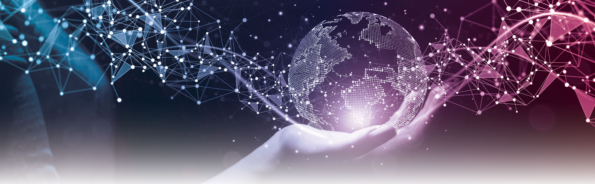 magnifying glass on documents