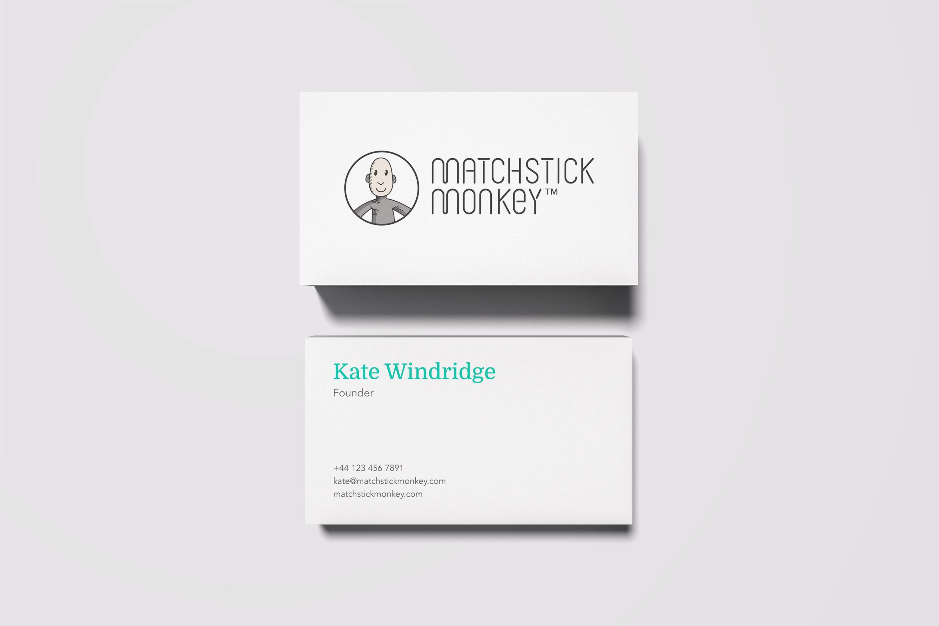 Matchstick Monkey's business cards