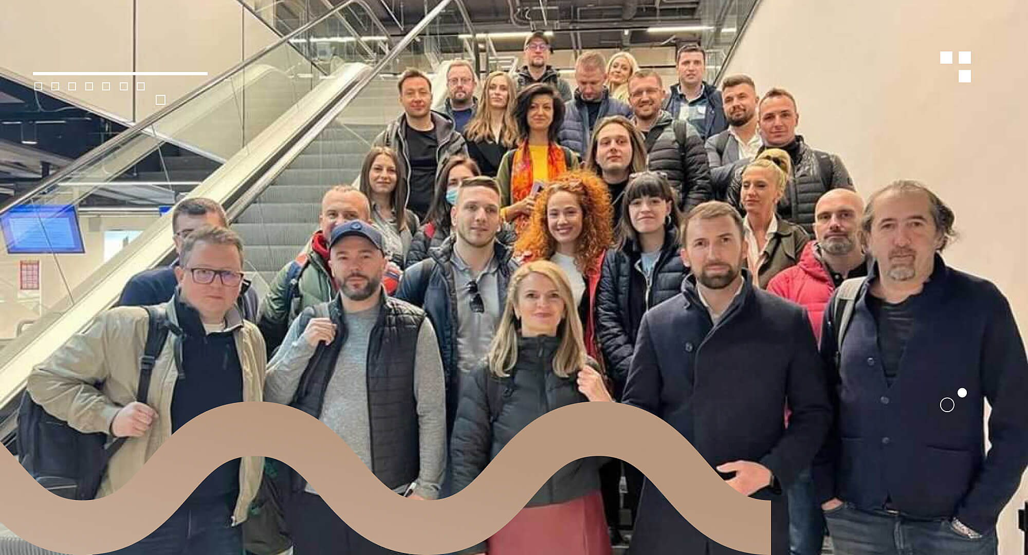 Klika representatives presenting BiH IT potential at Dubai Expo 2020