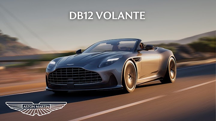 Aston Martin DB12 Volante