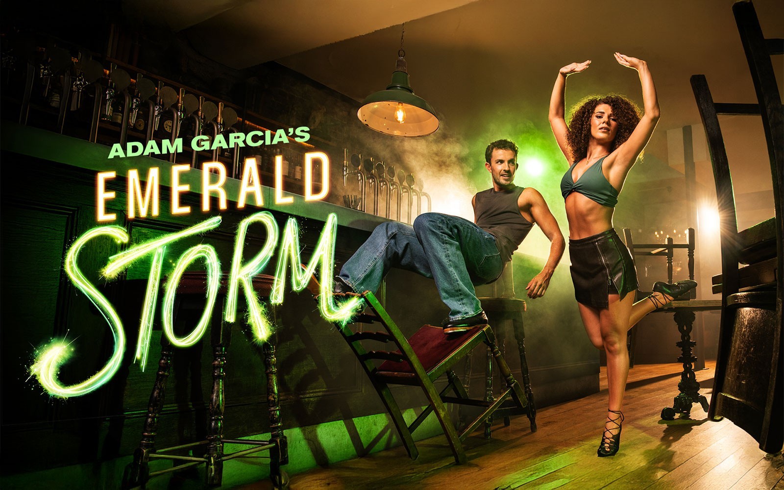 Book tickets for Emerald Storm to see this unique mix of Irish step and tap take to the London stage.