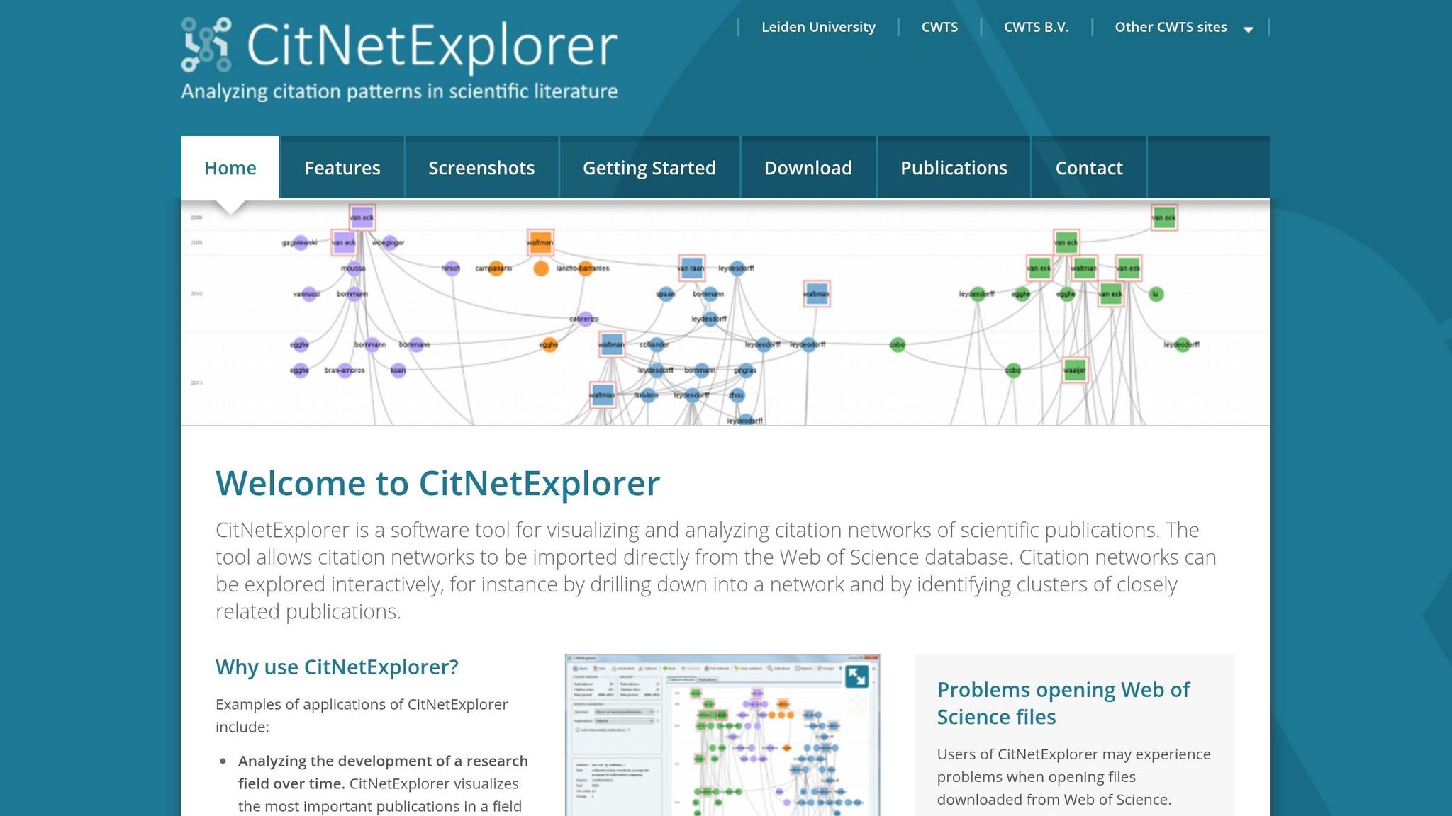 CitNetExplorer