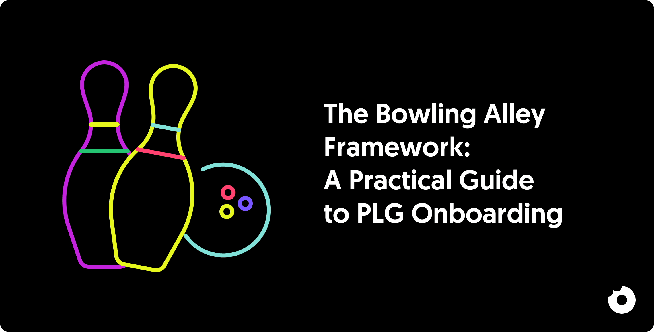 Illustration of bowling pins and ball representing testing and iteration