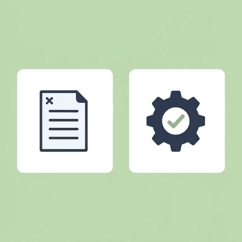 Left side shows student spending several minutes per question; right side shows AI instantly analyzing multiple questions