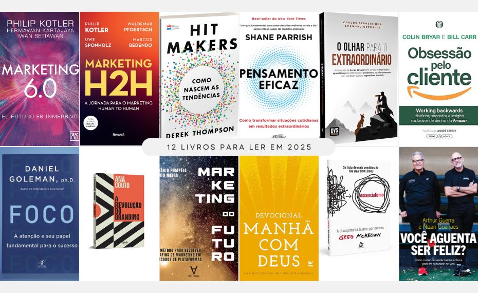 12 Livros Para Ler em 2025