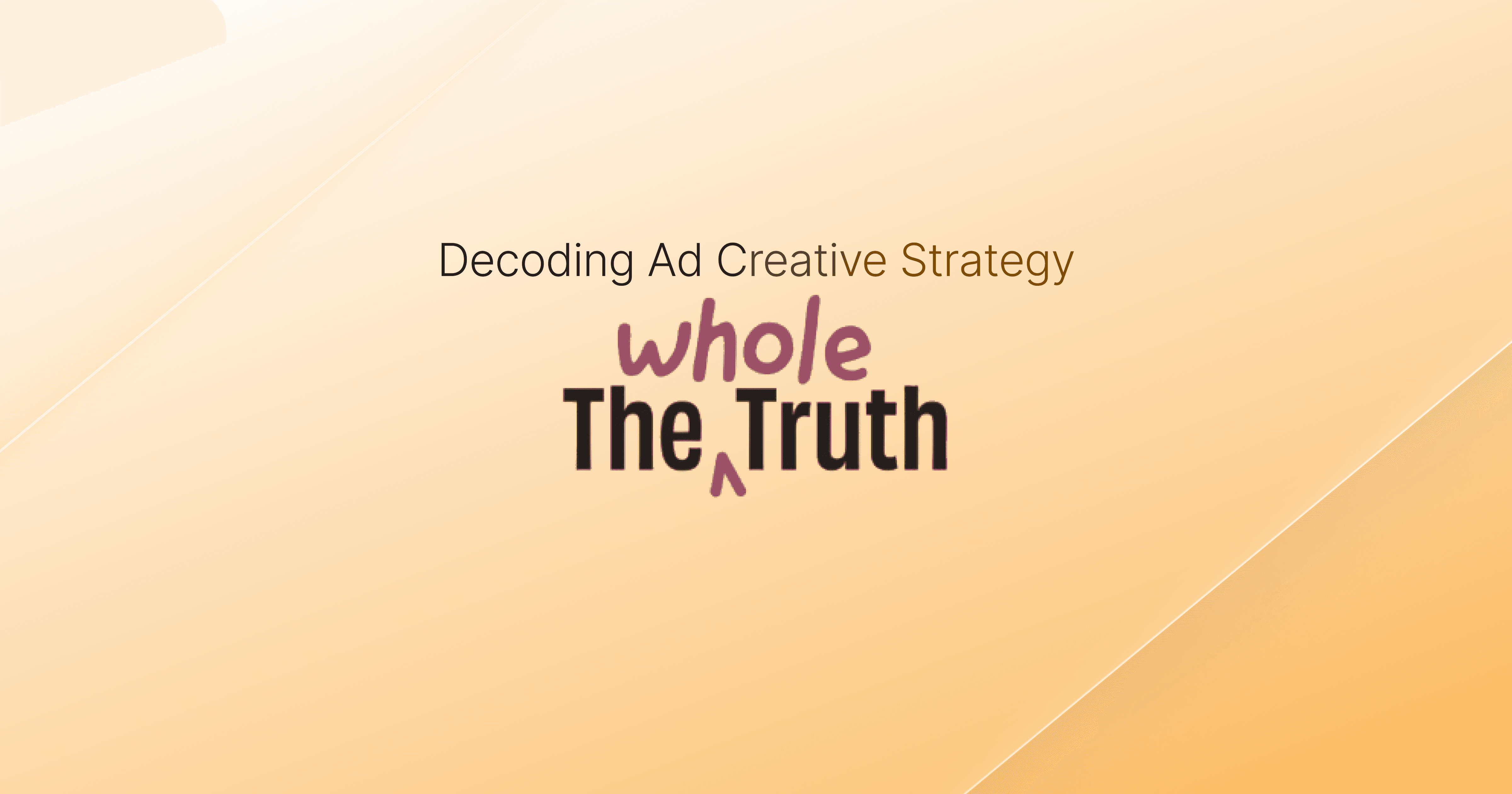 Decoding Urban Company's Ad Creative Strategy