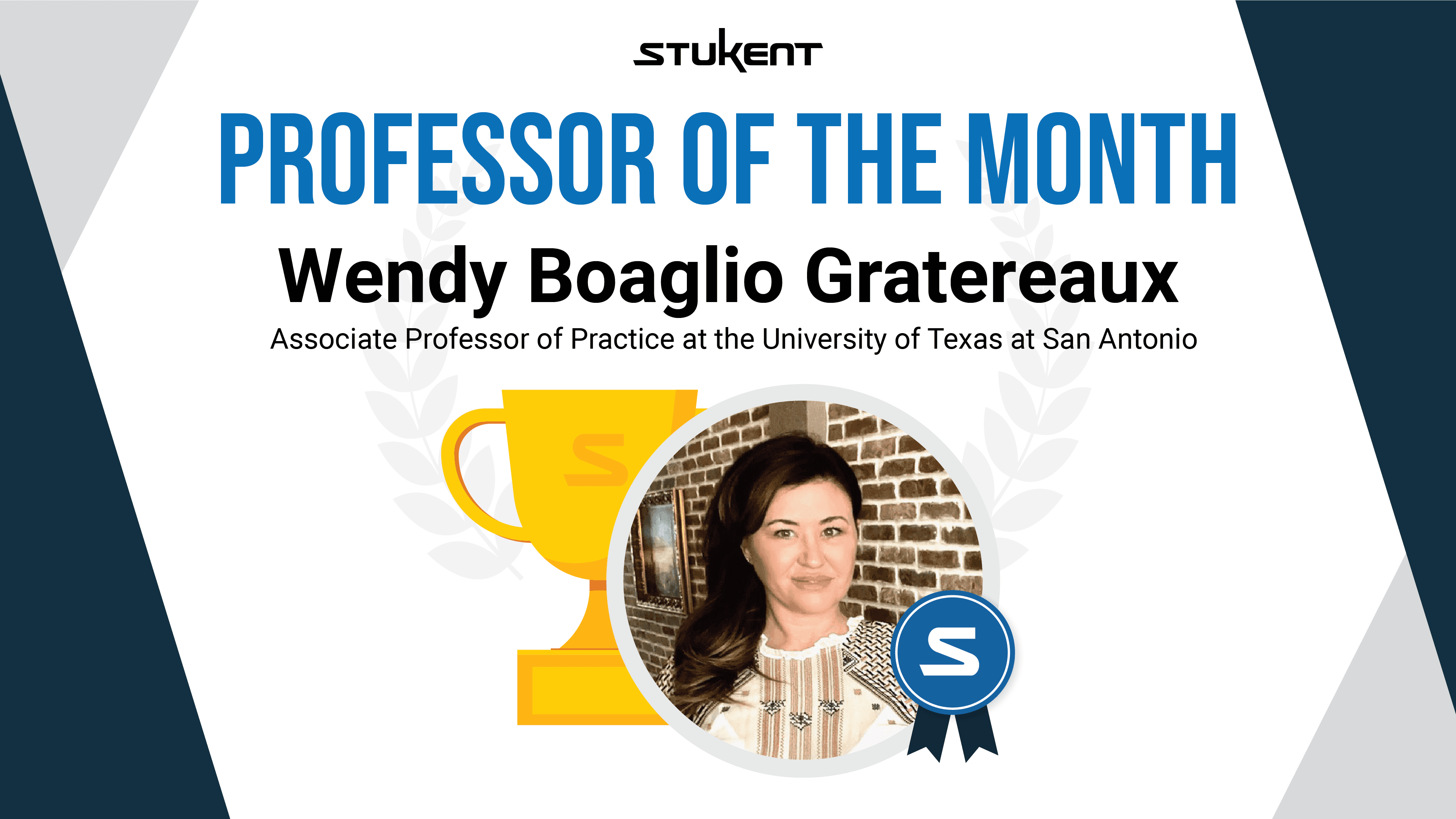 Professor of the Month: Wendy Boaglio Gratereaux