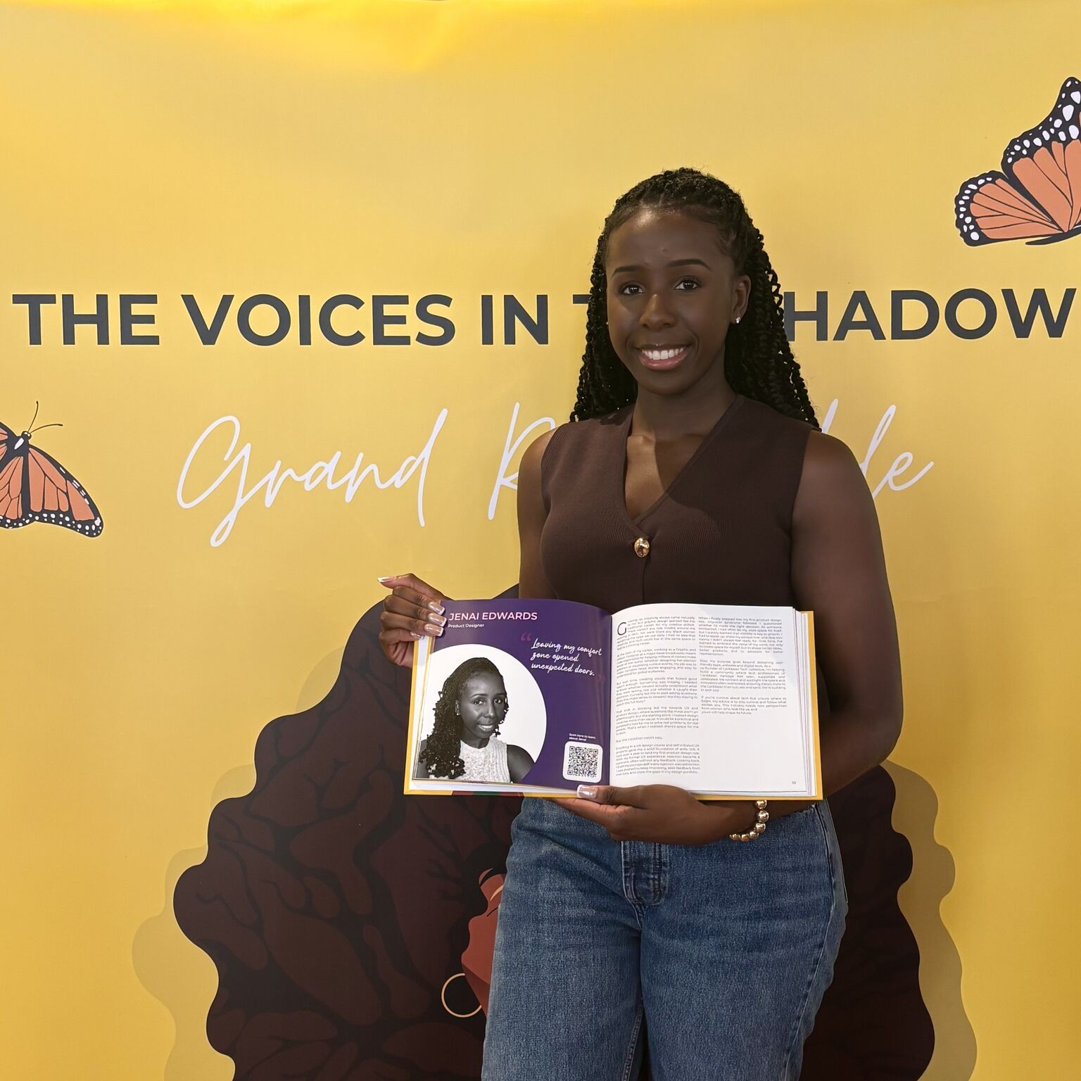 Featured in 'Voices in the Shadow: Vol. 5' celebrating  Black women in tech
