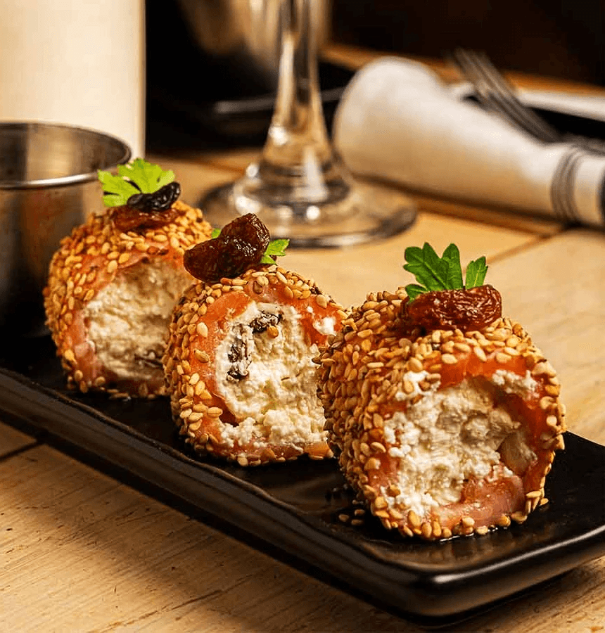 Rollitos de Salmón