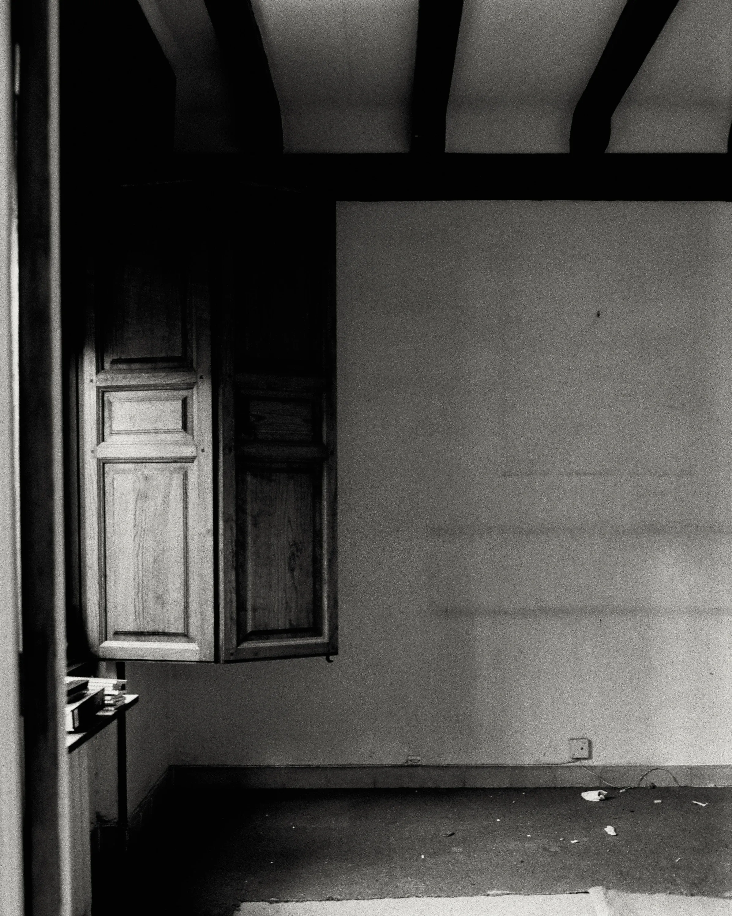 Black and white architecture